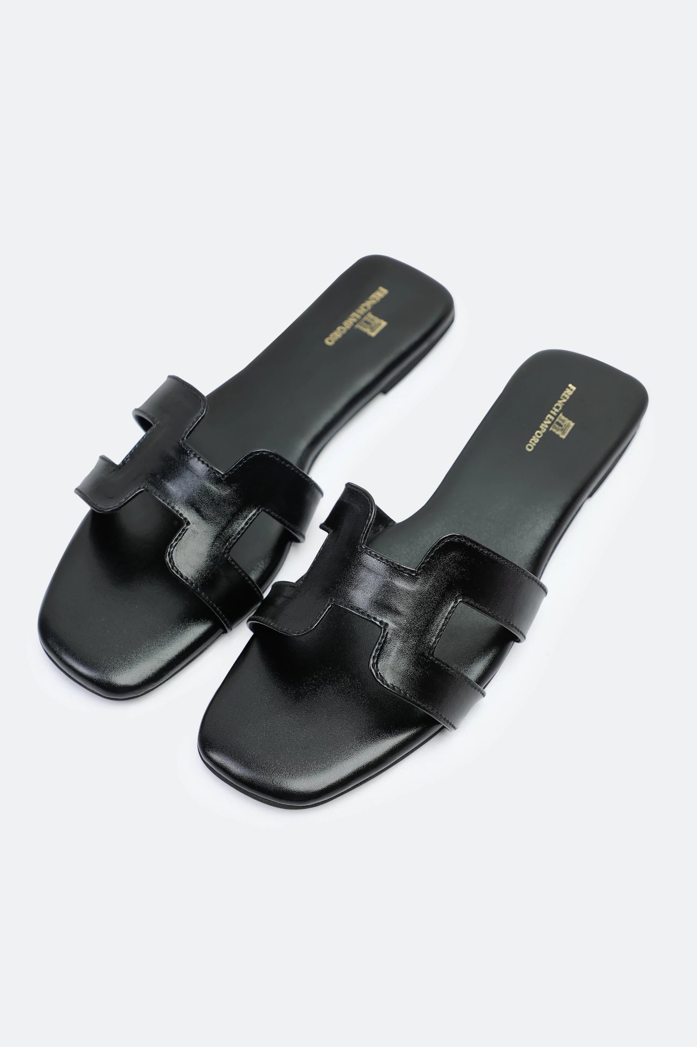 Black Ladies Casual Slippers - Image 4