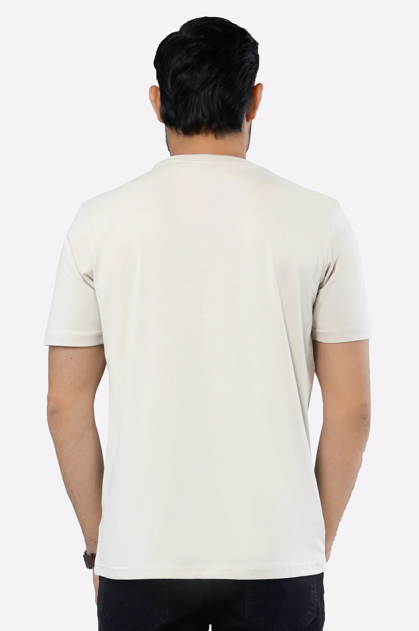 Basic Crew Neck T-Shirt - Image 3