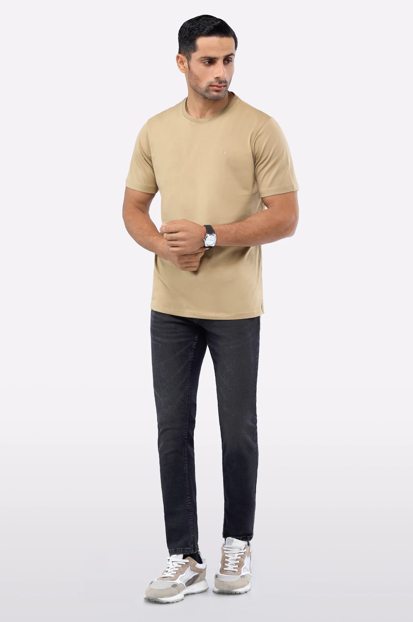 Basic Crew Neck T-Shirt - Image 2