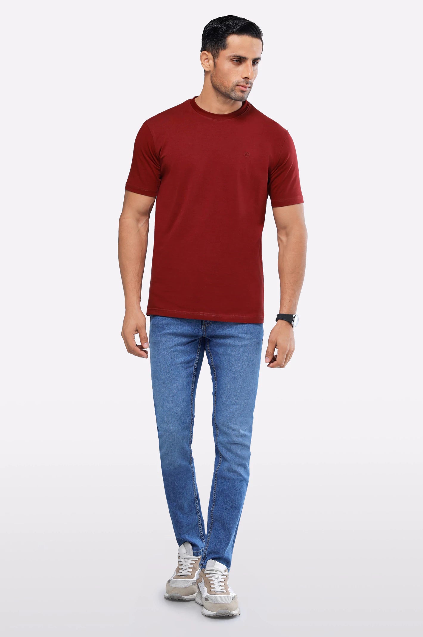 Basic Crew Neck T-Shirt - Image 2