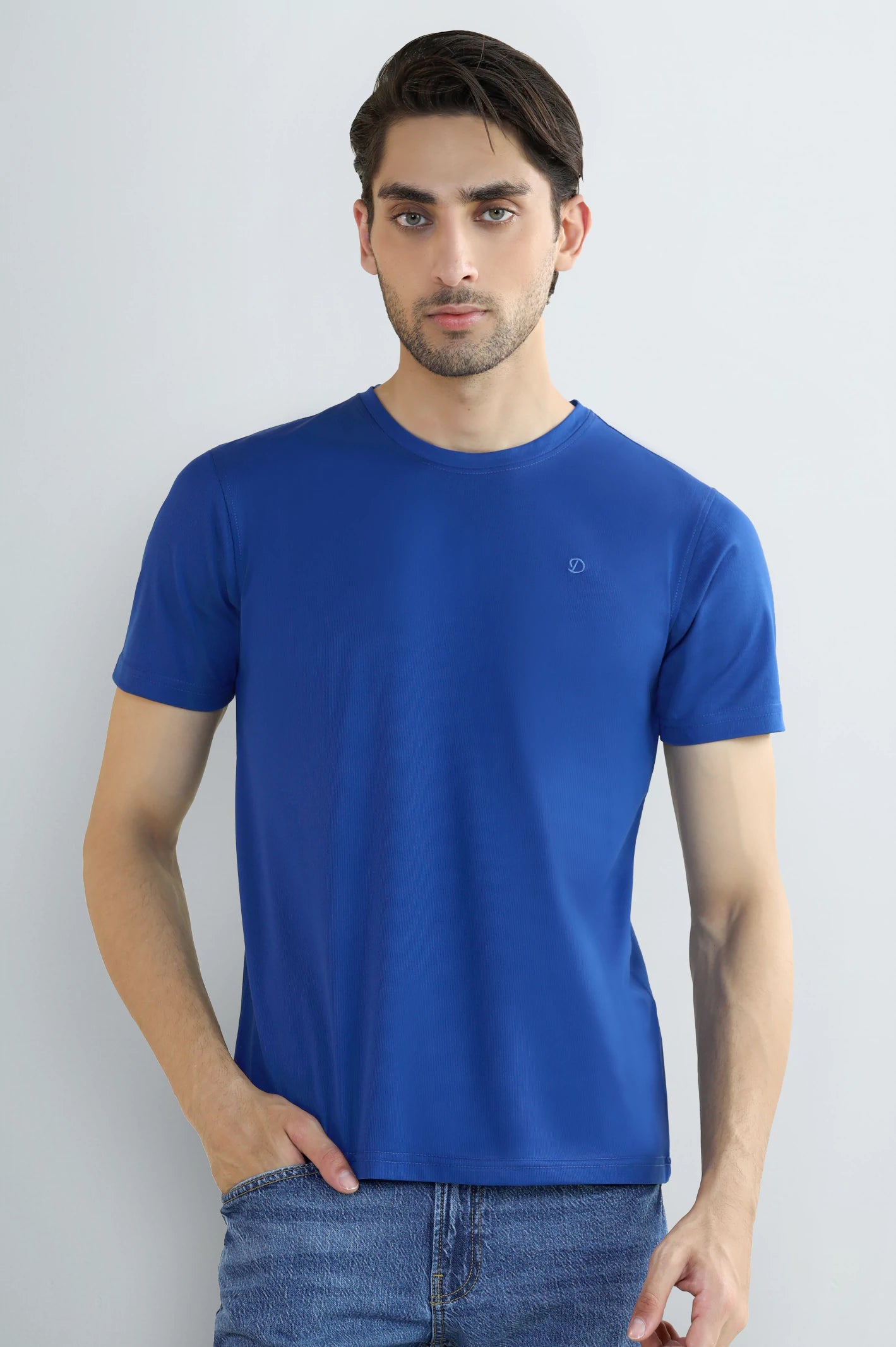 Royal Blue Crew Neck T-Shirt