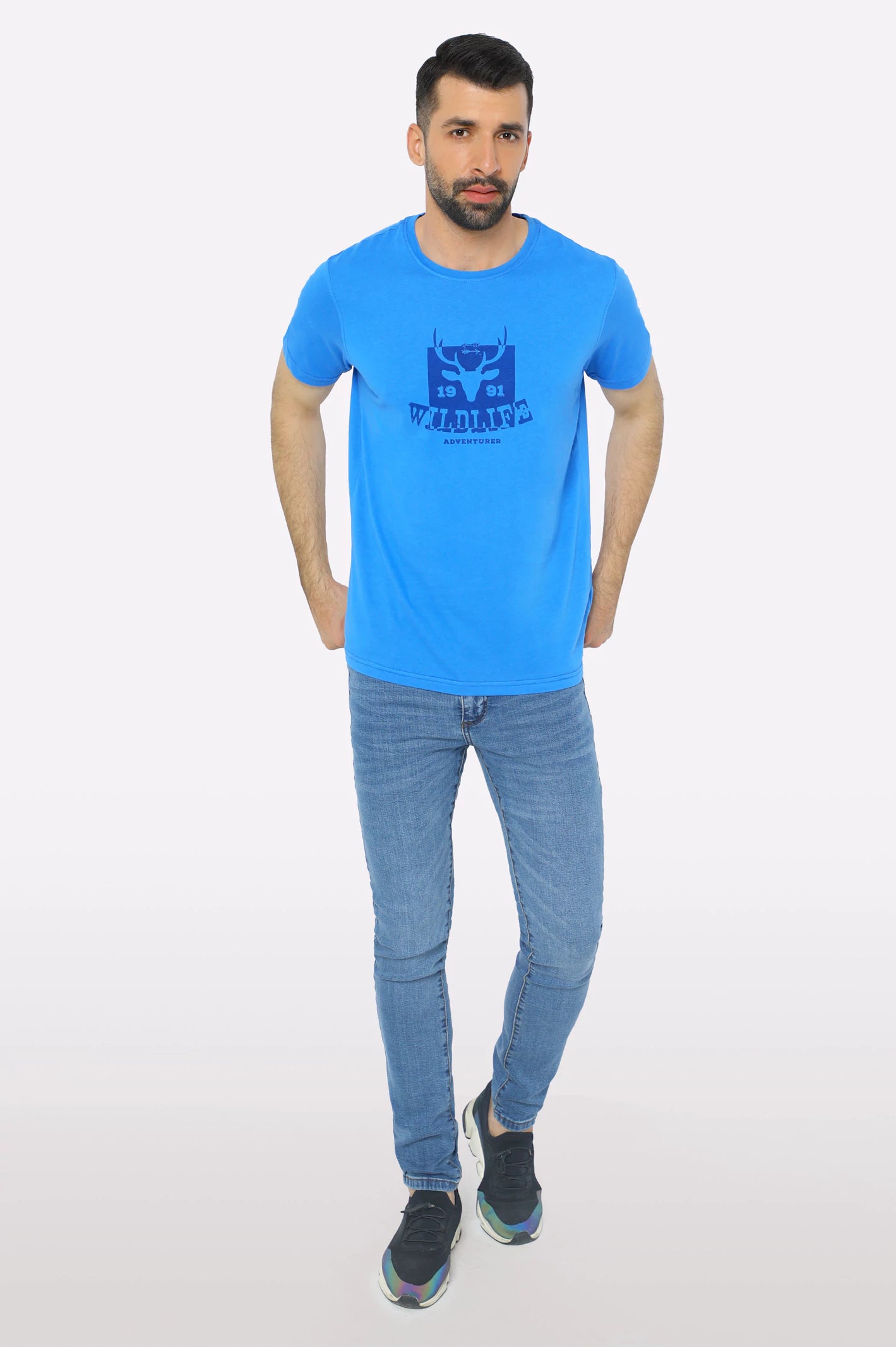 Royal Blue Graphic Tees - Image 2