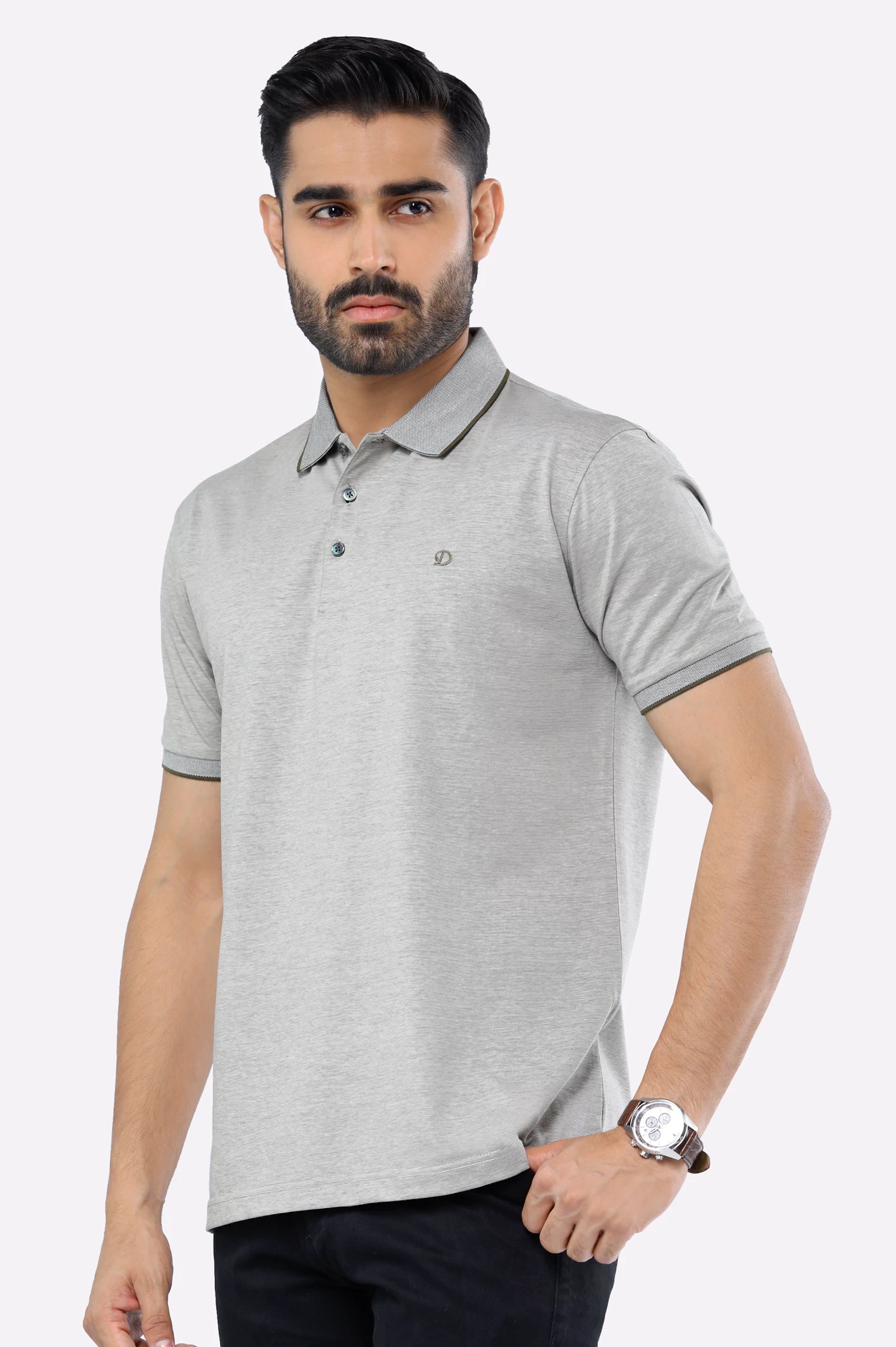 Olive Dry Fit Polo