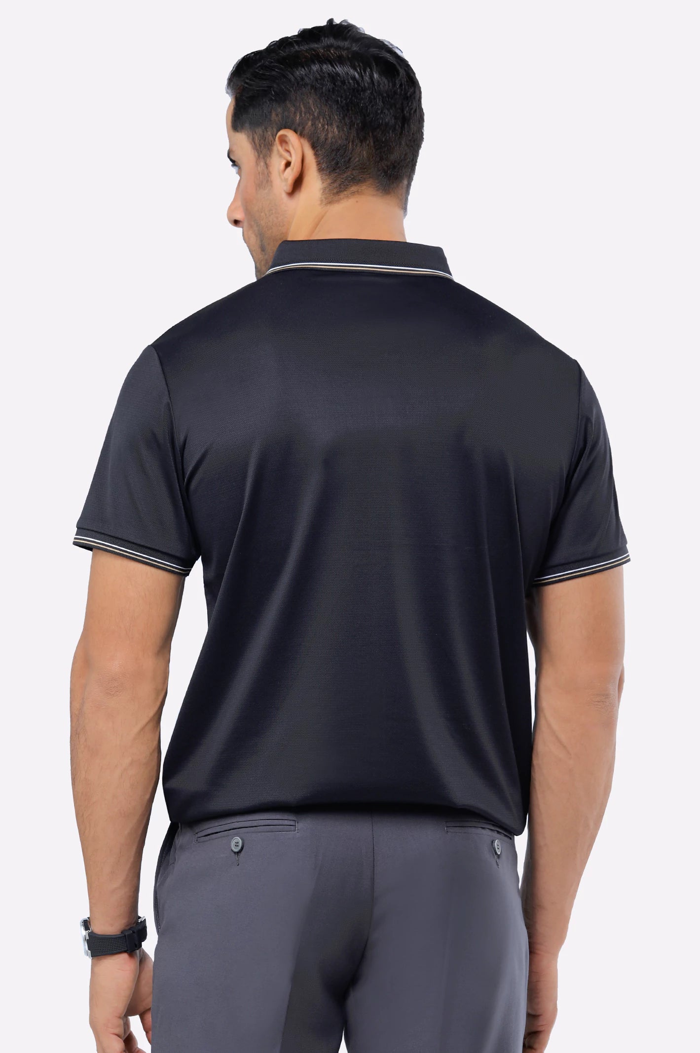 Black Dry Fit Polo - Image 3
