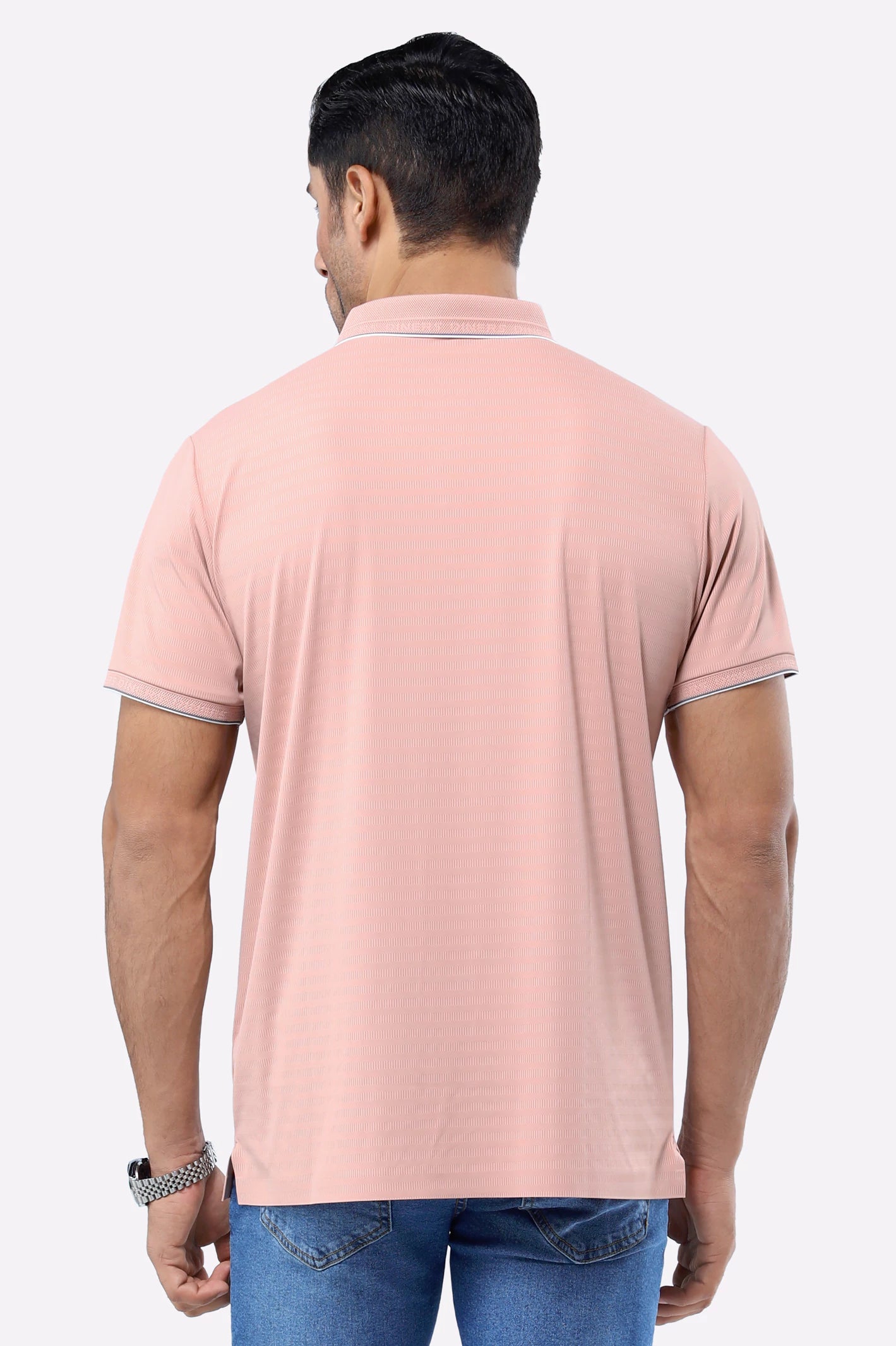 Pink Dry Fit Polo - Image 3