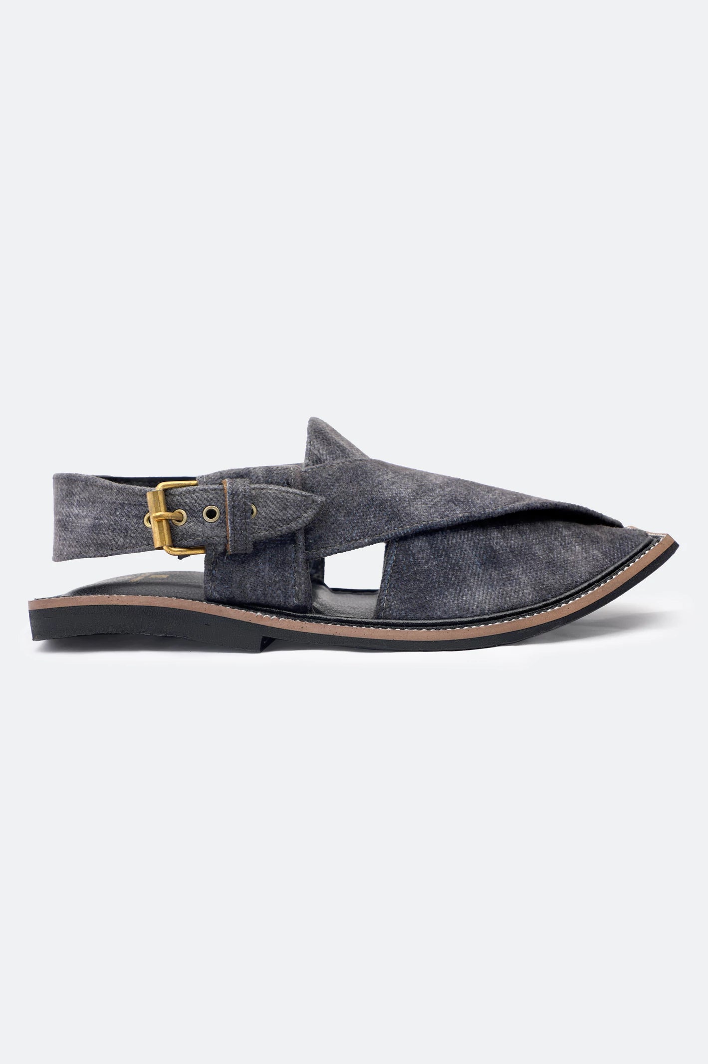 Grey French Emporio Sandal - Image 2