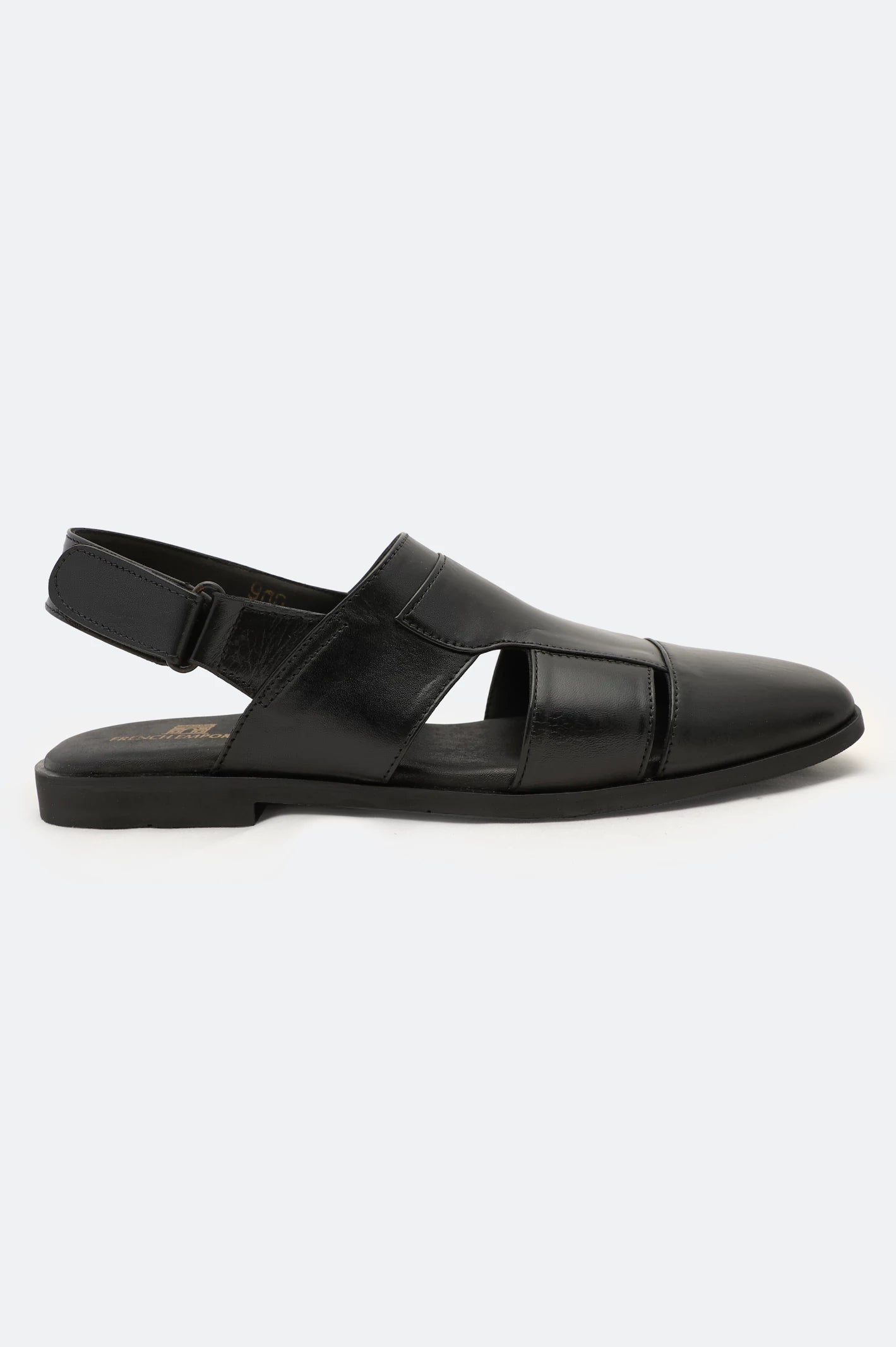 Black Peshawari Sandal - Image 2