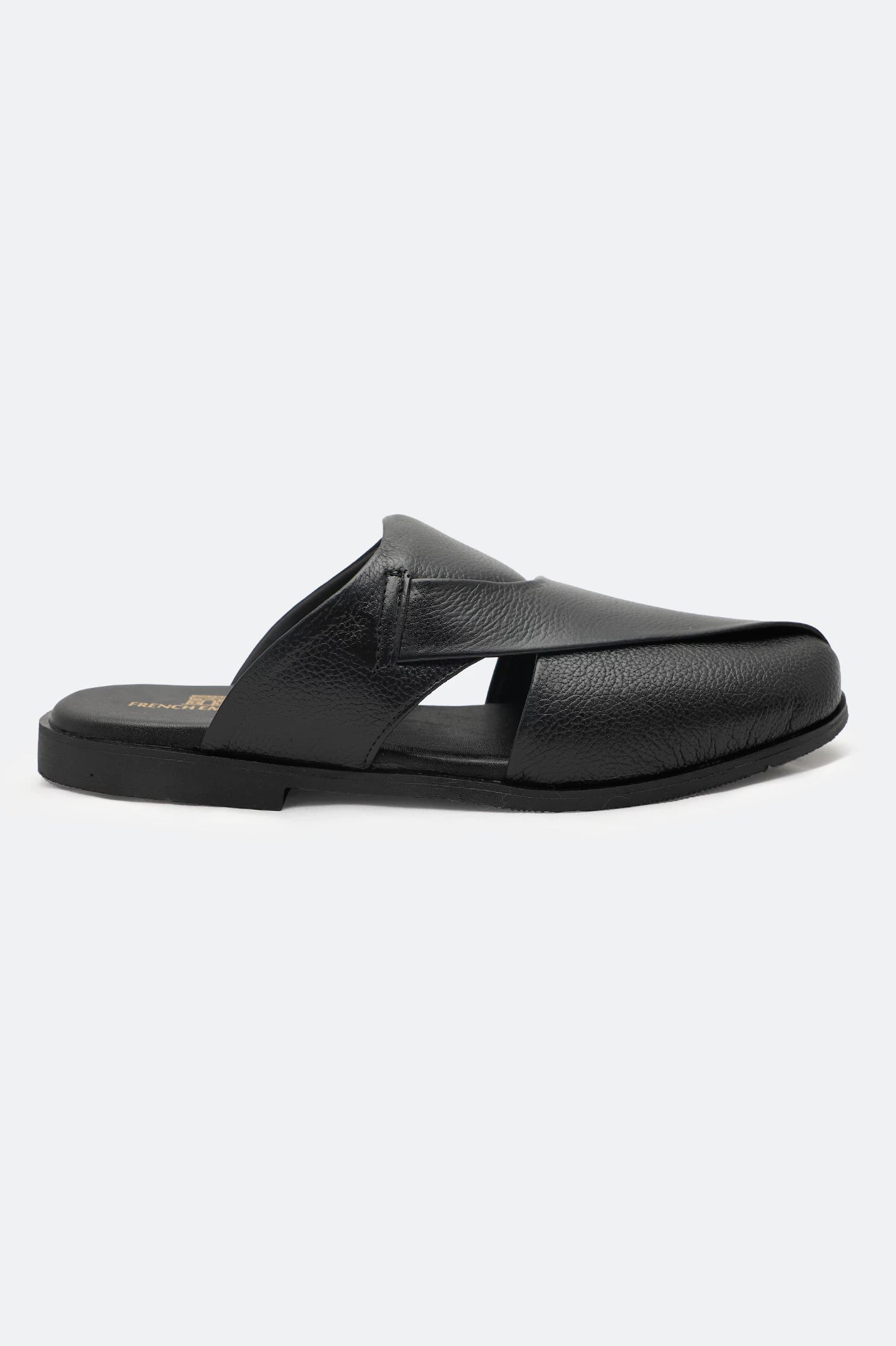 Black Casual Peshawari Sandal - Image 2