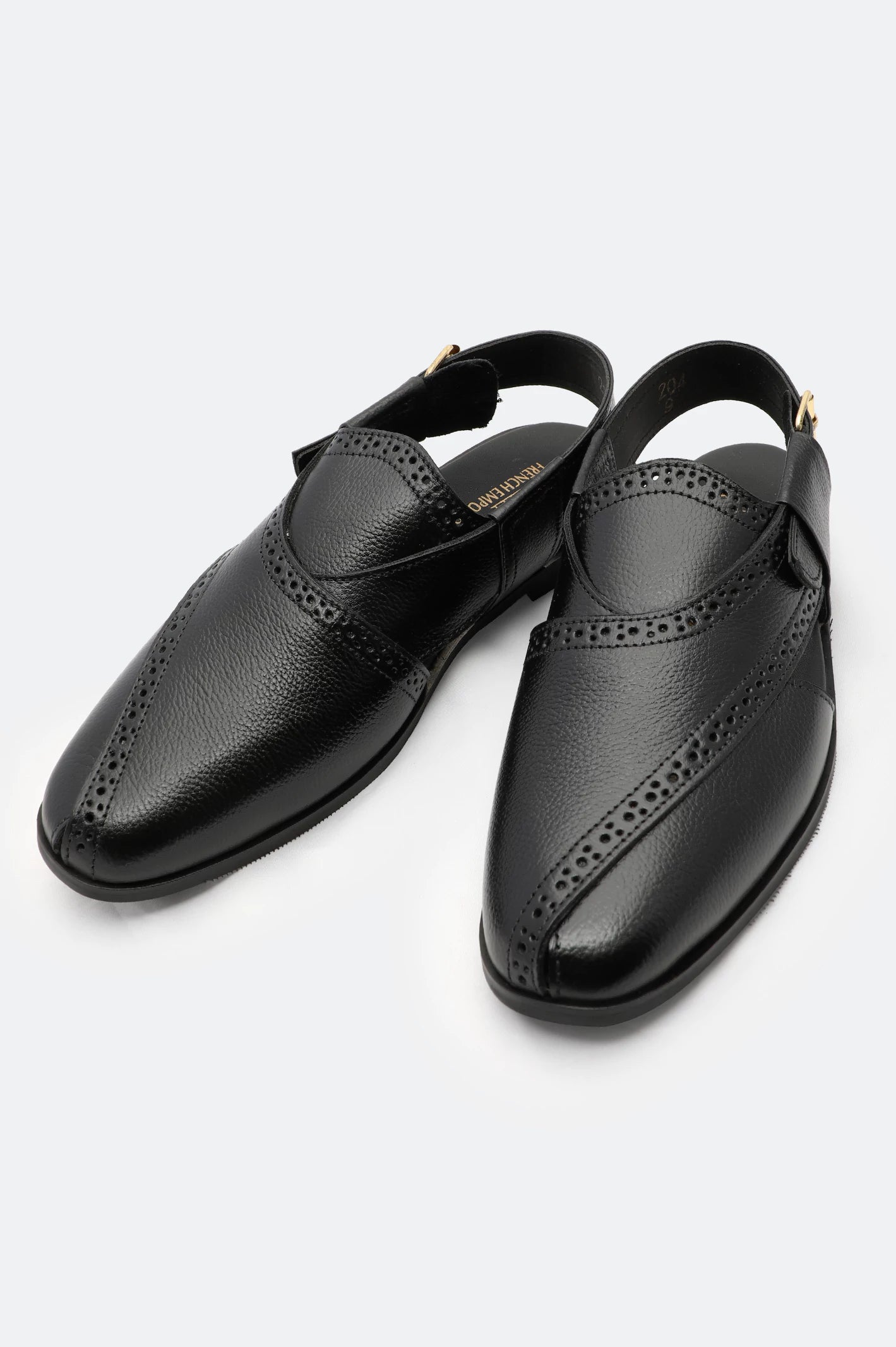 Black French Emporio Sandal