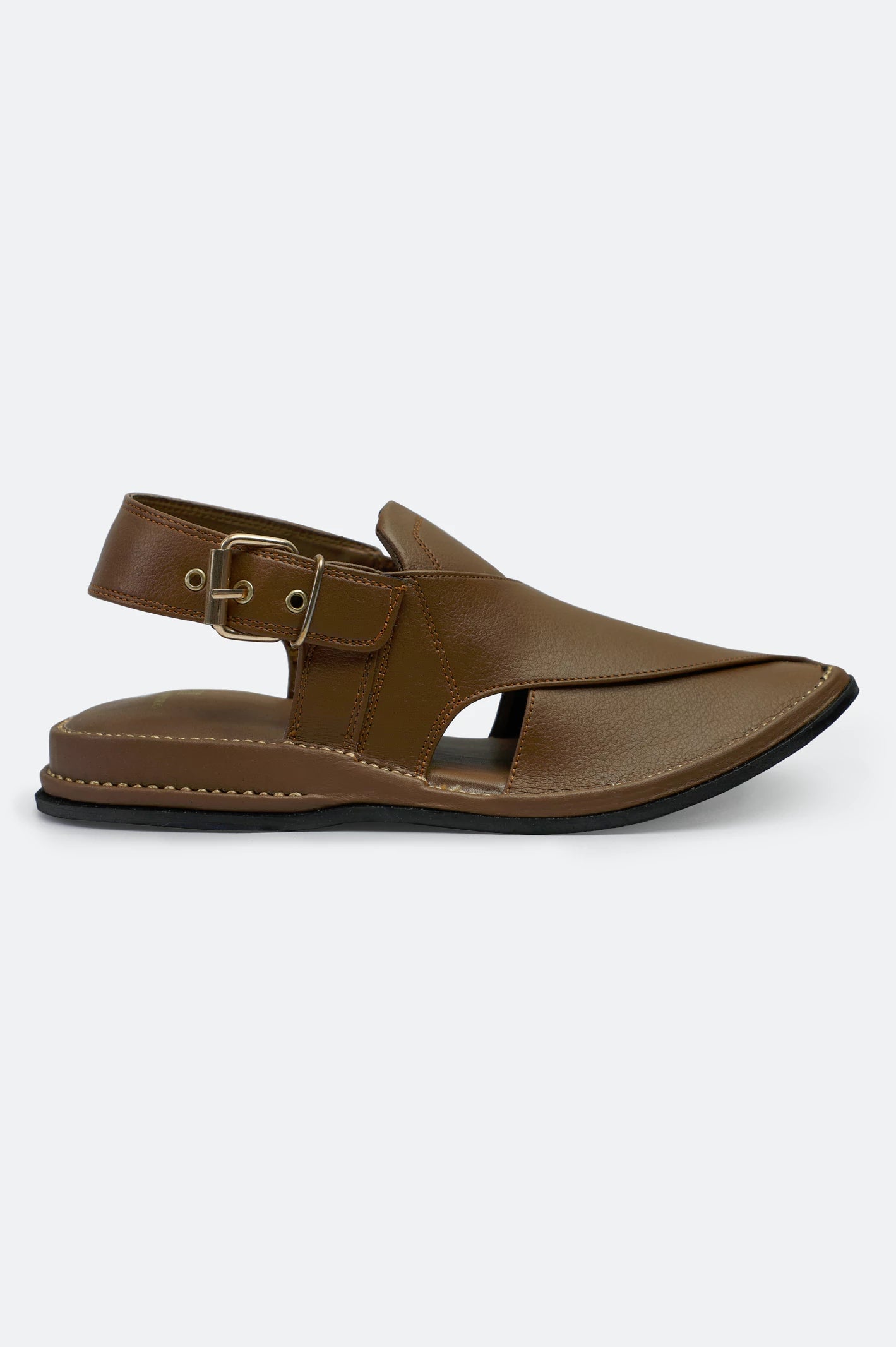 Mustard Casual Peshawari Sandal - Image 2