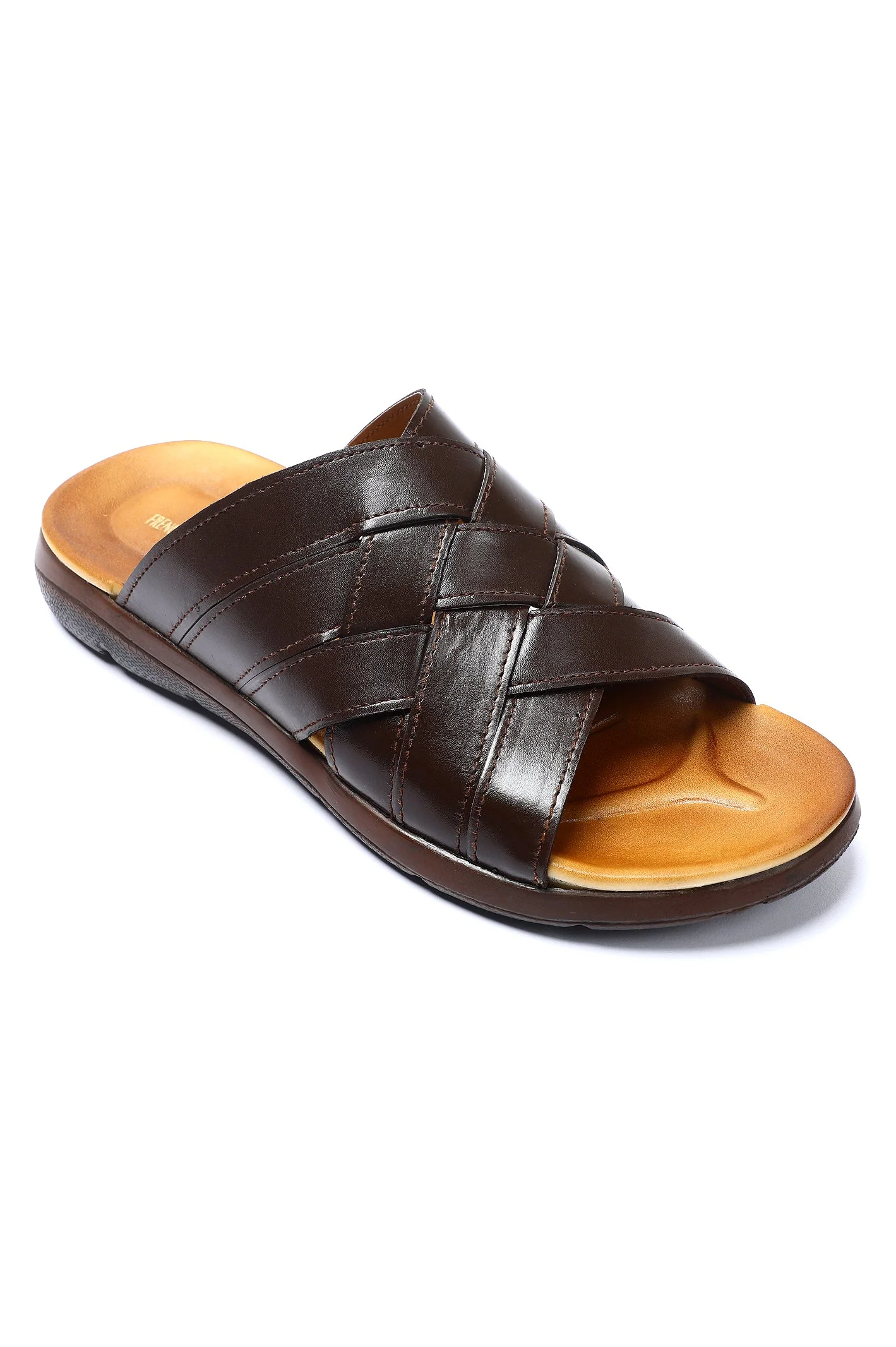 Slippers For Men SKU: SLP-0076-COFFEE