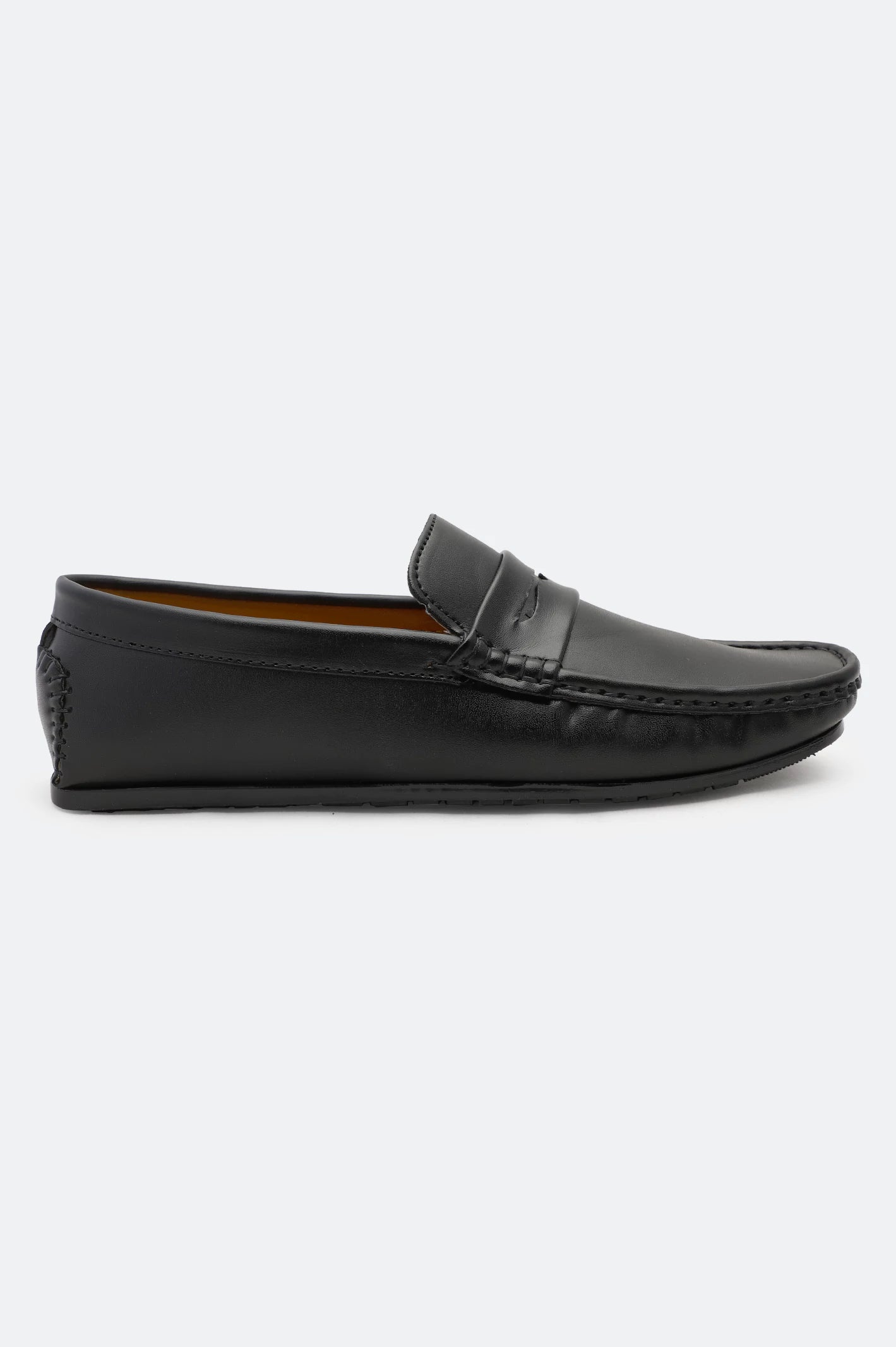 Black Men Casual Mocassins Shoes - Image 2