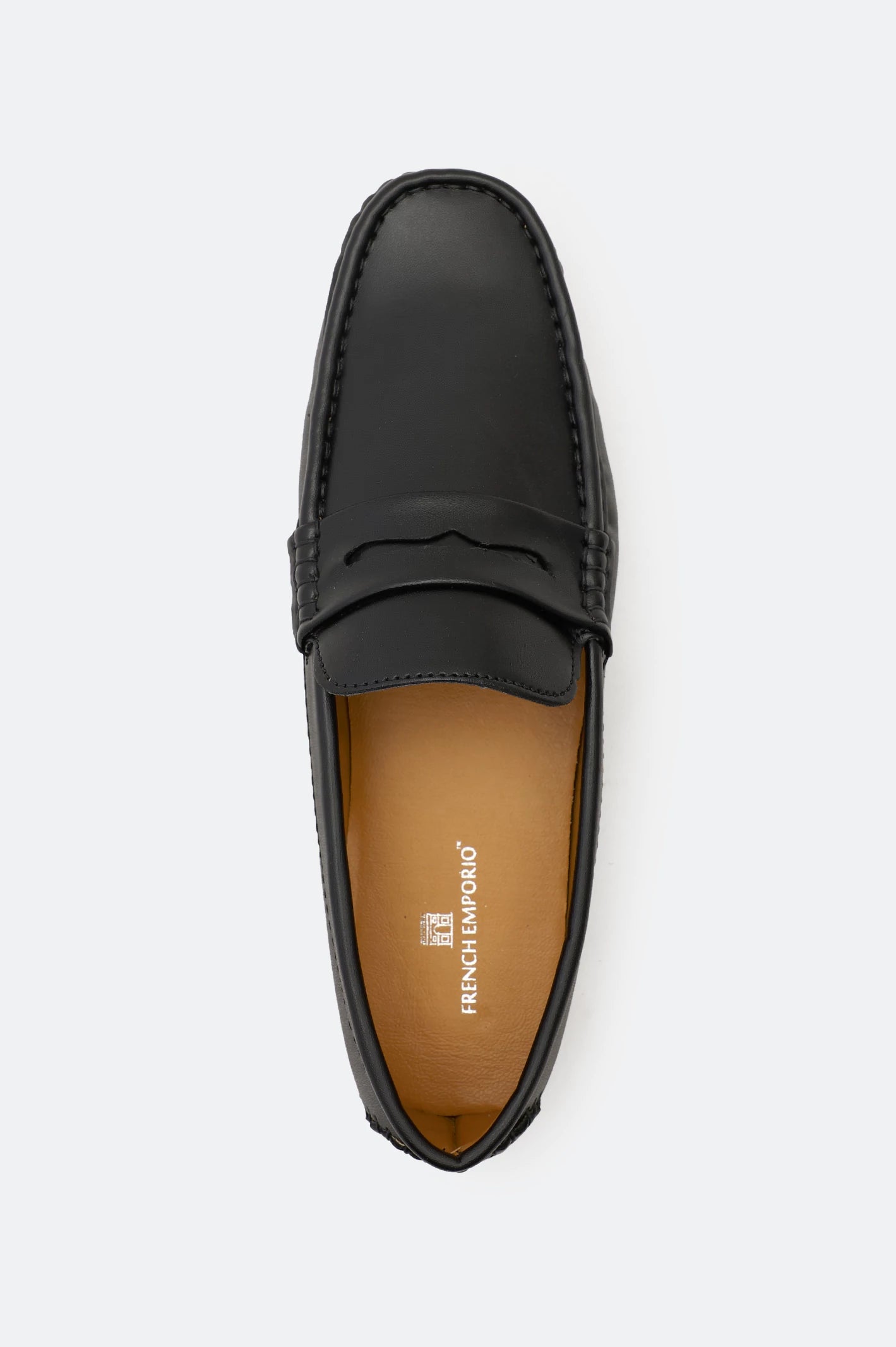 Black Men Casual Mocassins Shoes - Image 3