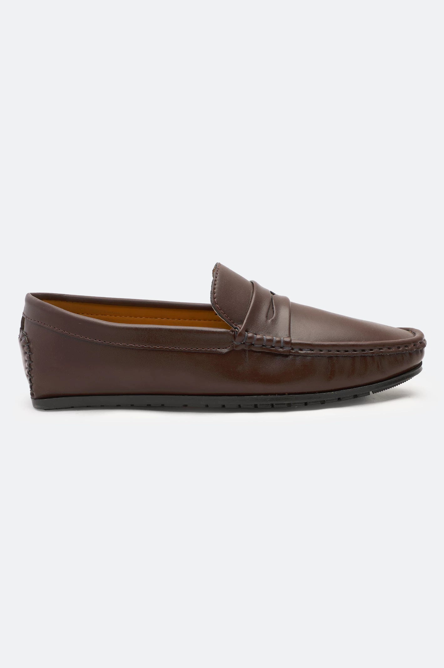 Brown Men Casual Mocassins Shoes - Image 2