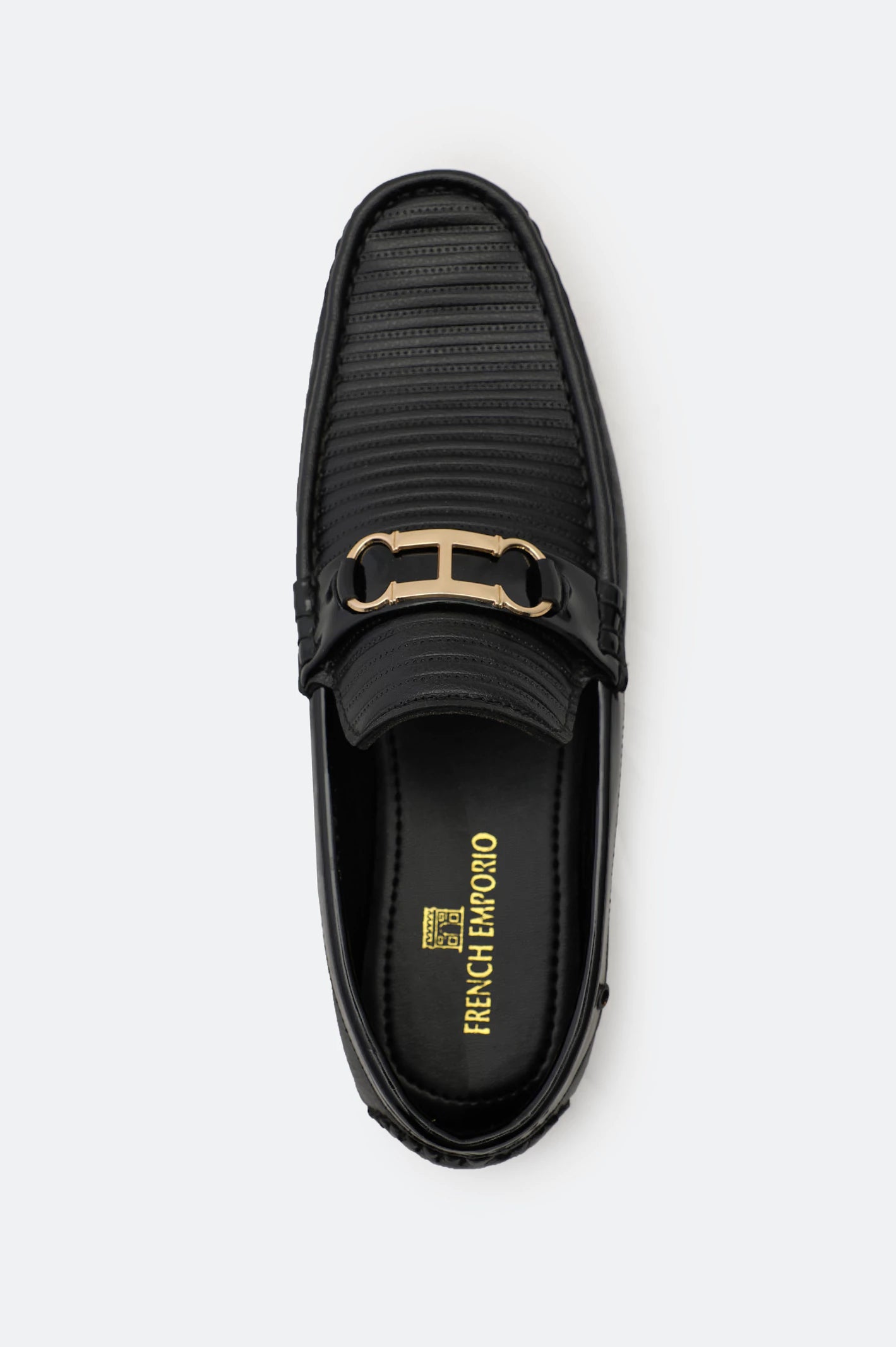 Black Moccasins Casual Shoes - Image 3