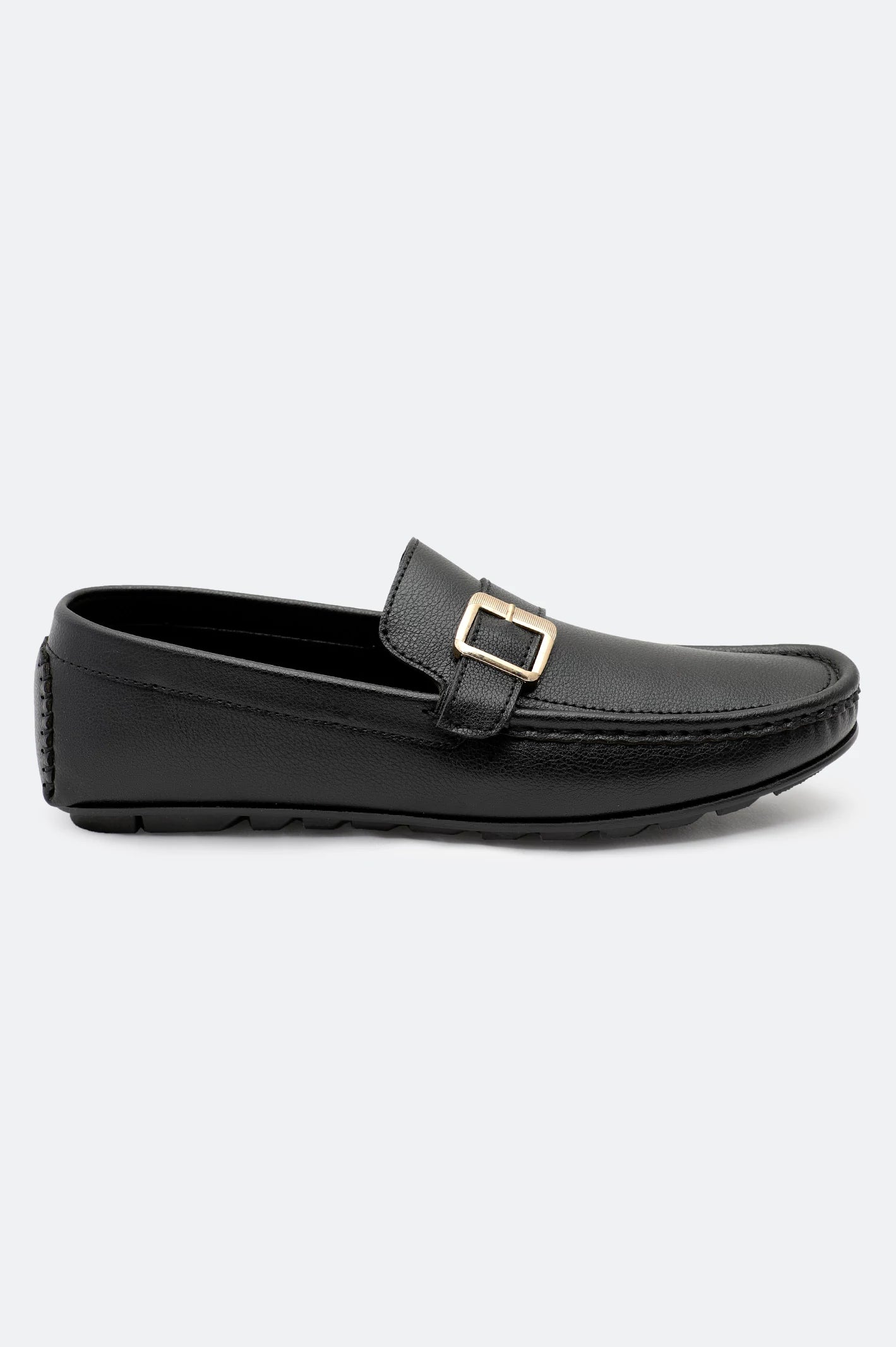 Black Casual Moccassins Shoes - Image 2