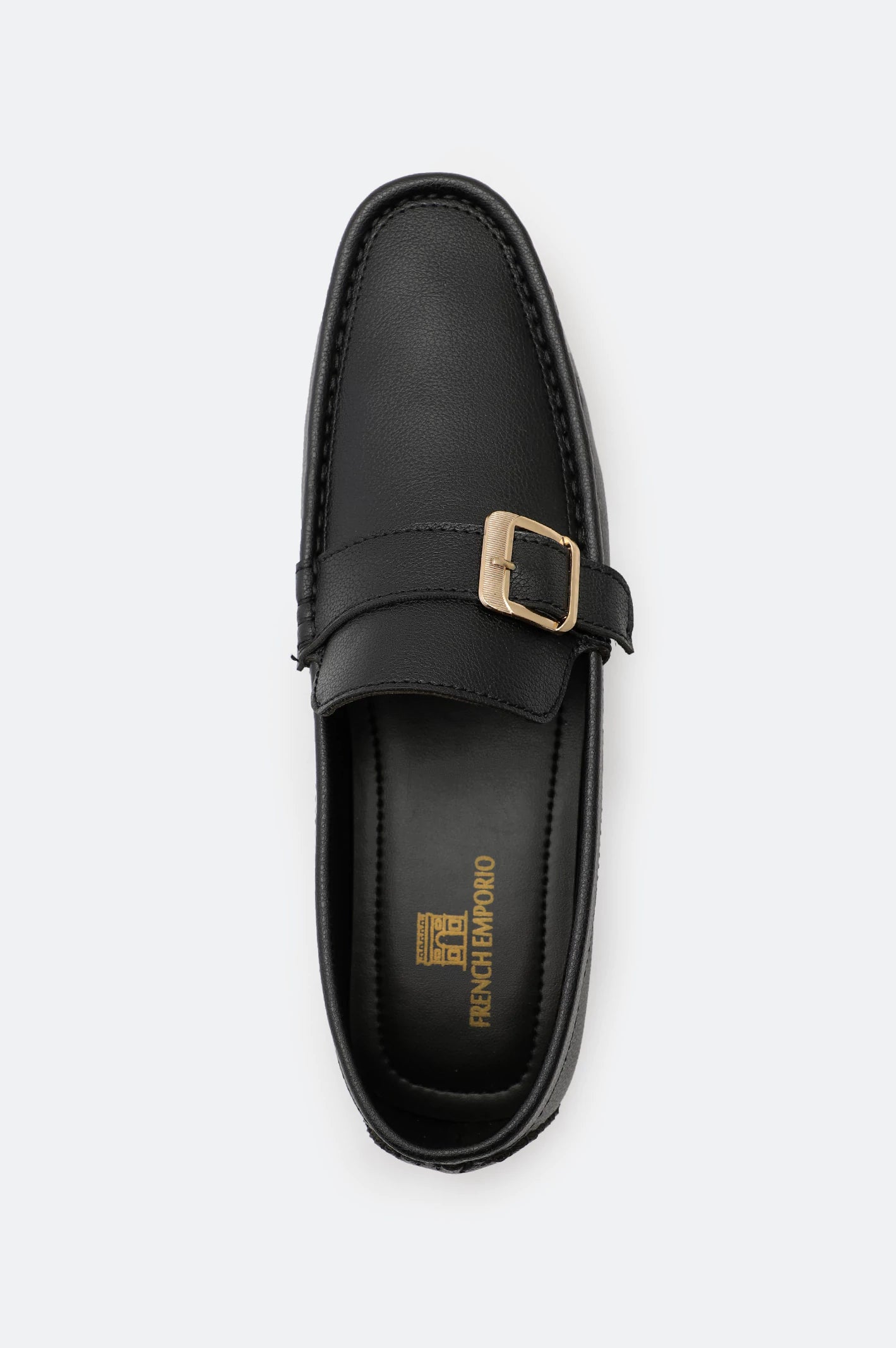Black Casual Moccassins Shoes - Image 3