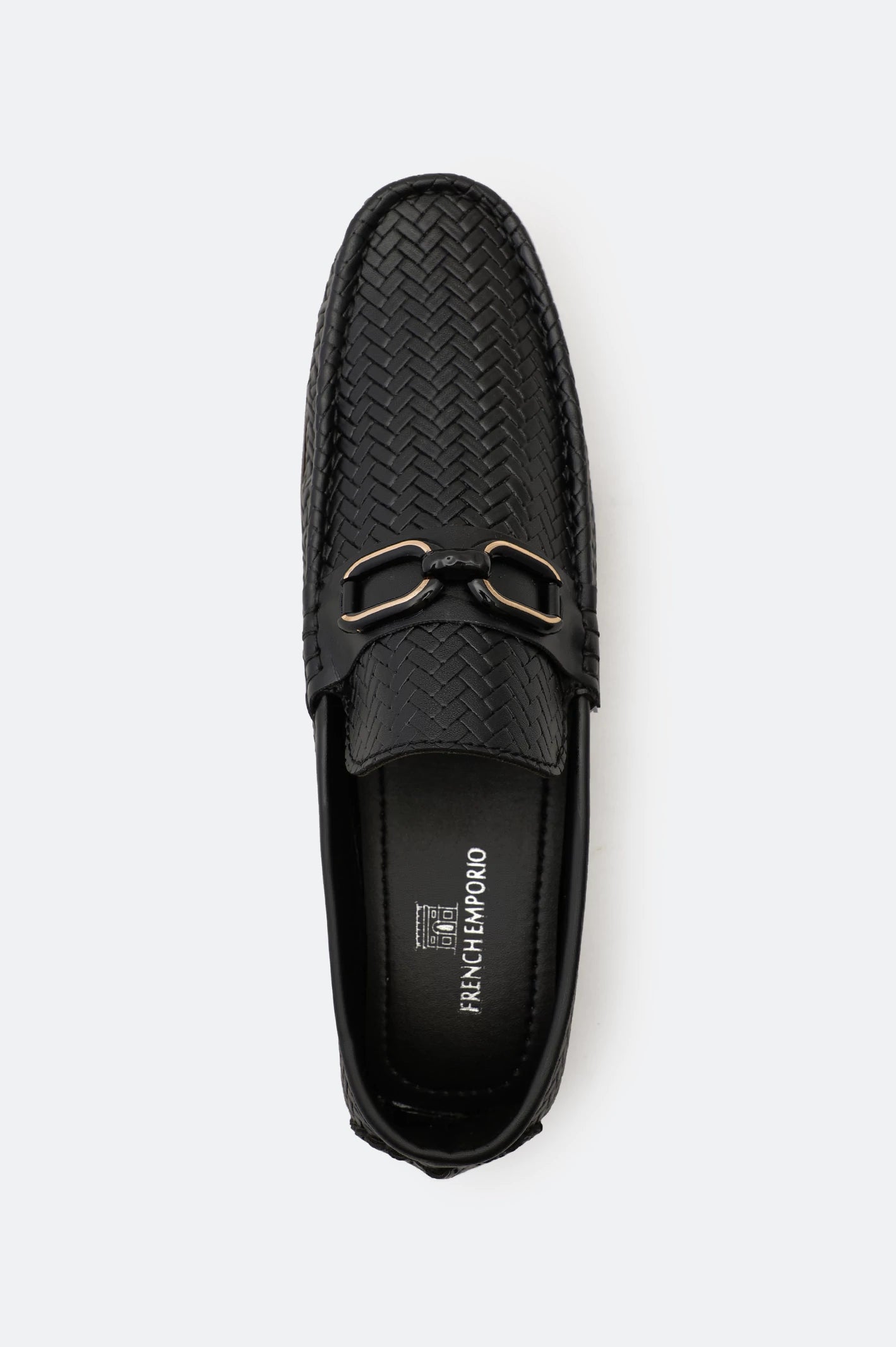 Black Men Casual Mocassins Shoes - Image 3