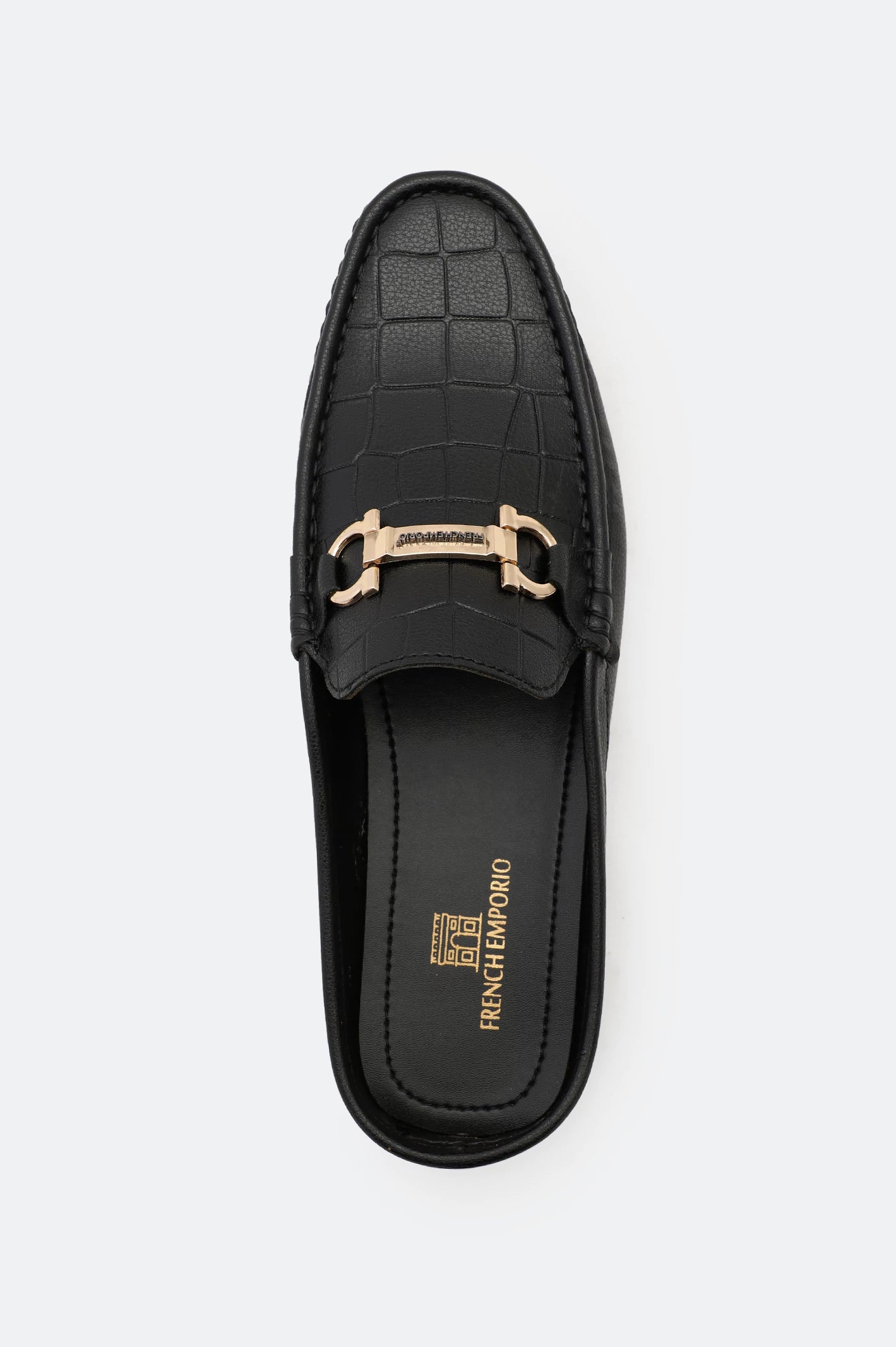 Black Men Casual Moccasins - Image 3