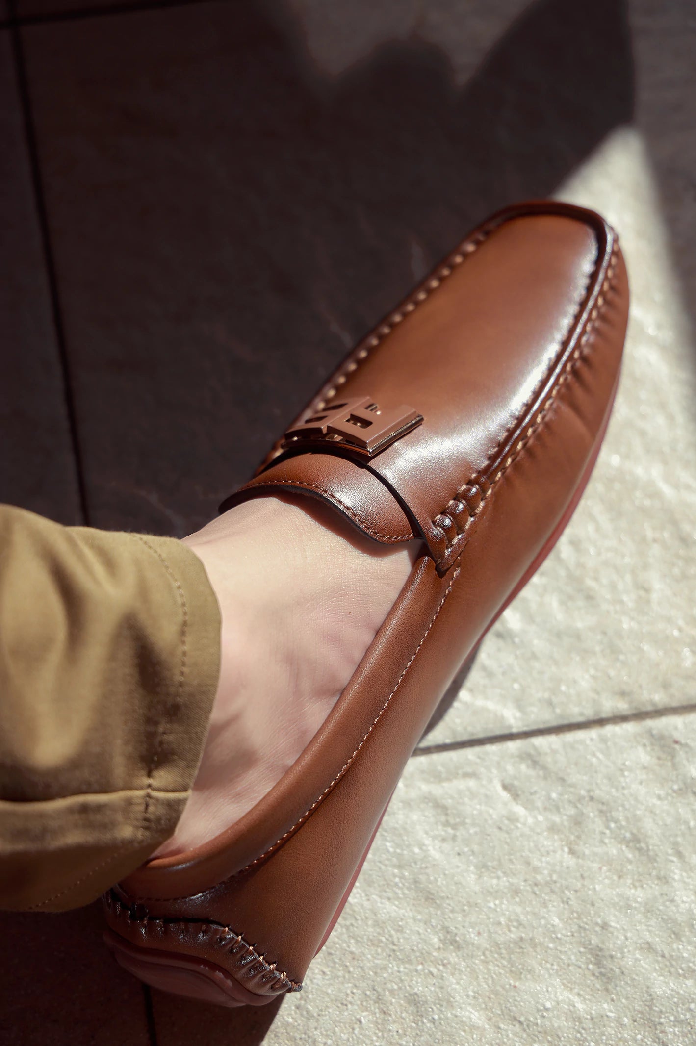 Brown Casual Moccassins Shoes - Image 5