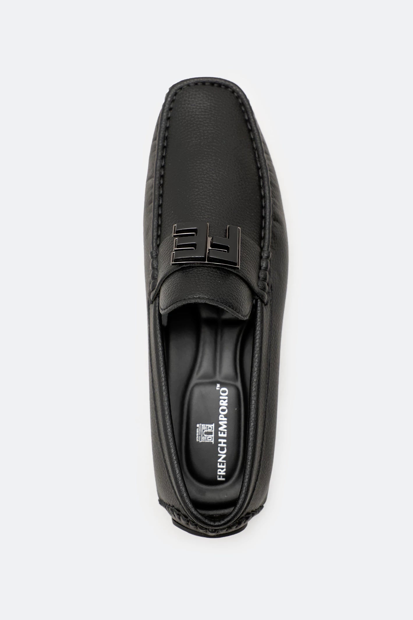 Black Casual Moccassins Shoes - Image 6