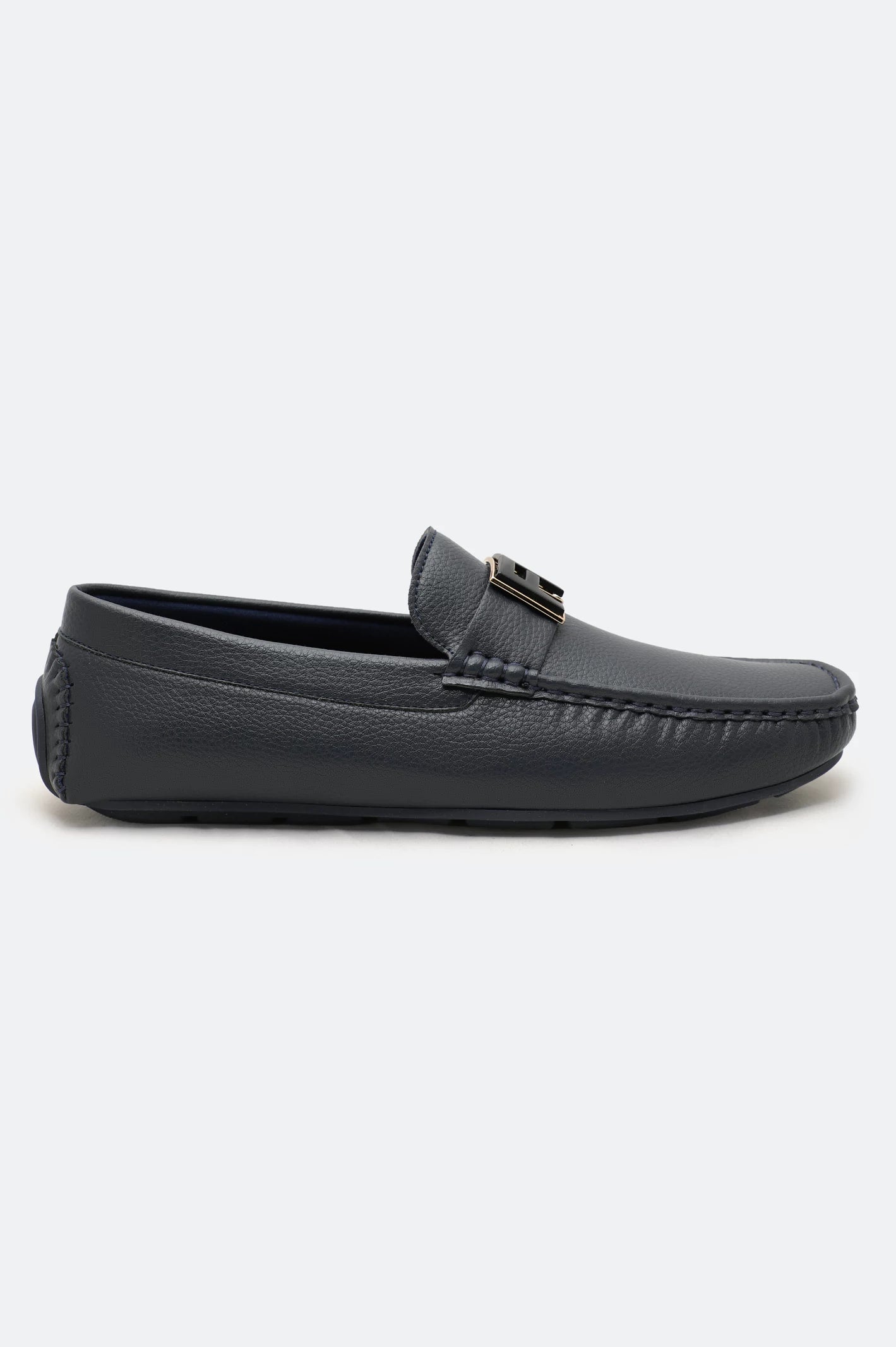 Navy Casual Moccassins Shoes - Image 6