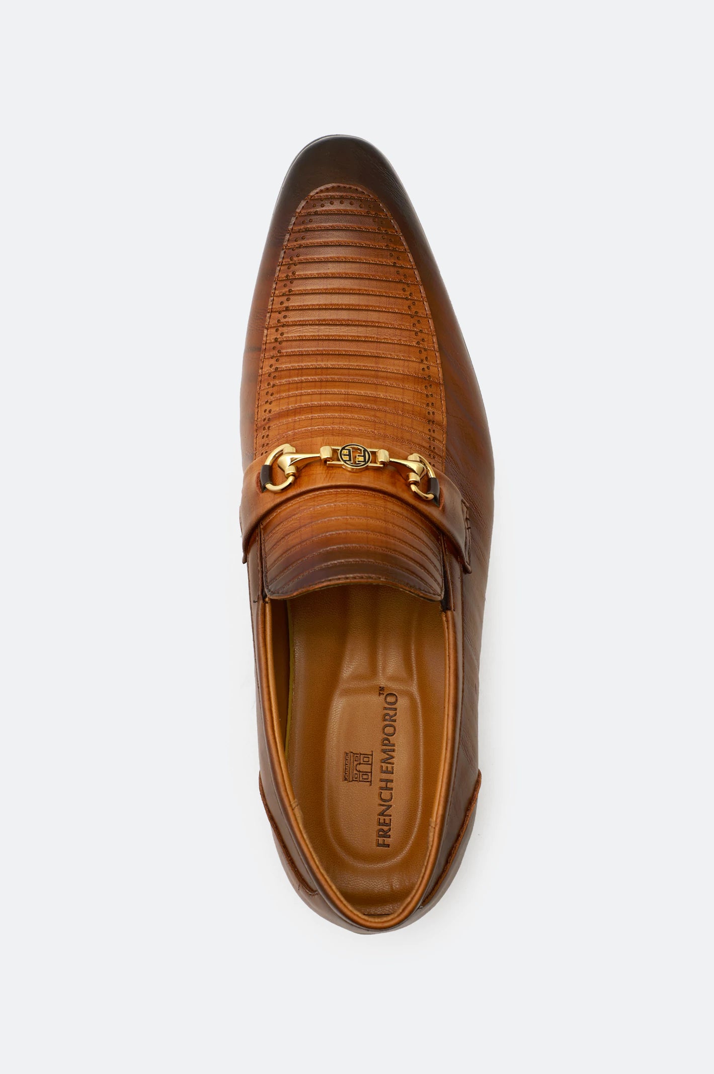 Maroon Formal Moccassins Shoes - Image 3