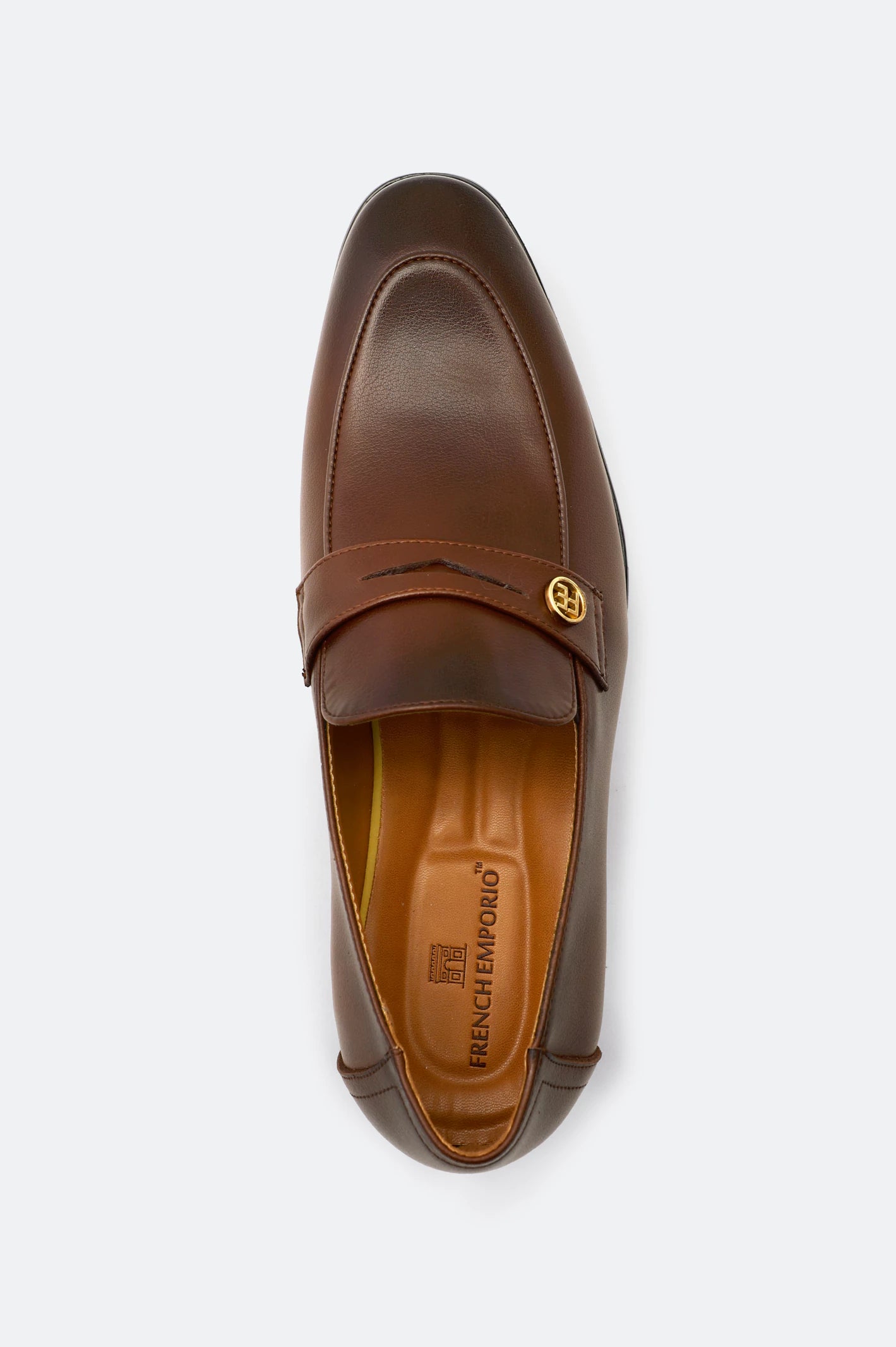 Brown Formal Moccassins Shoes - Image 3