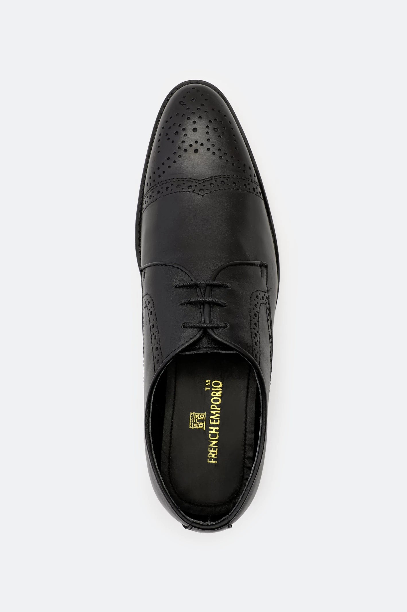 Black Formal Shoes For Men - Image 3
