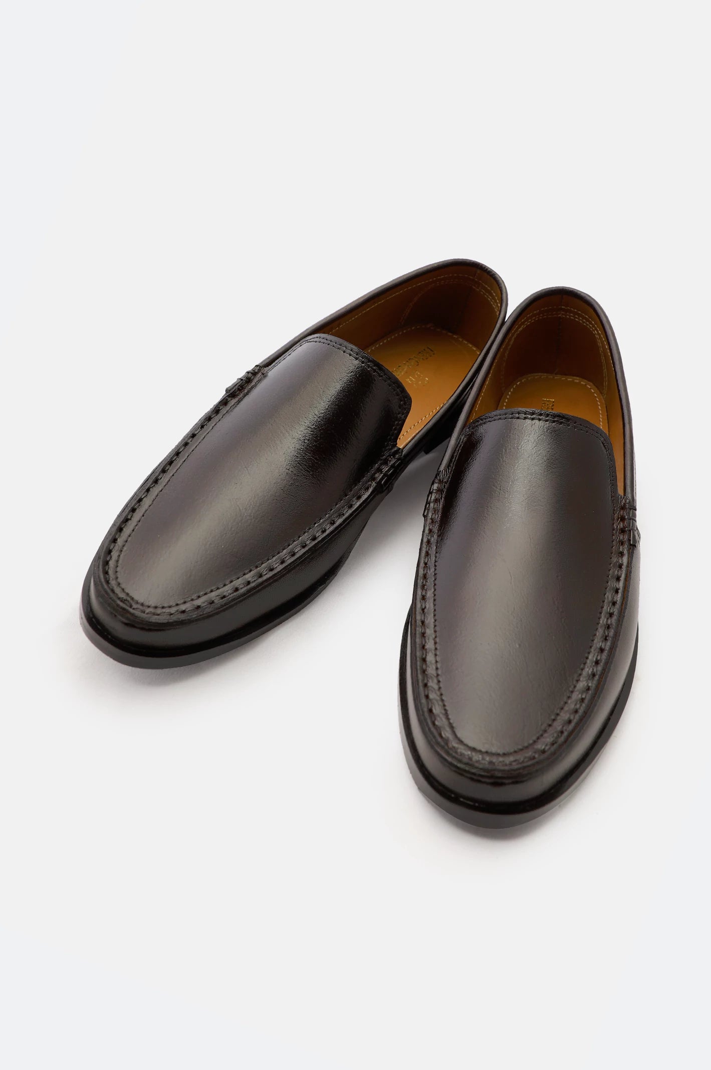 Coffee Formal Shoes For Men