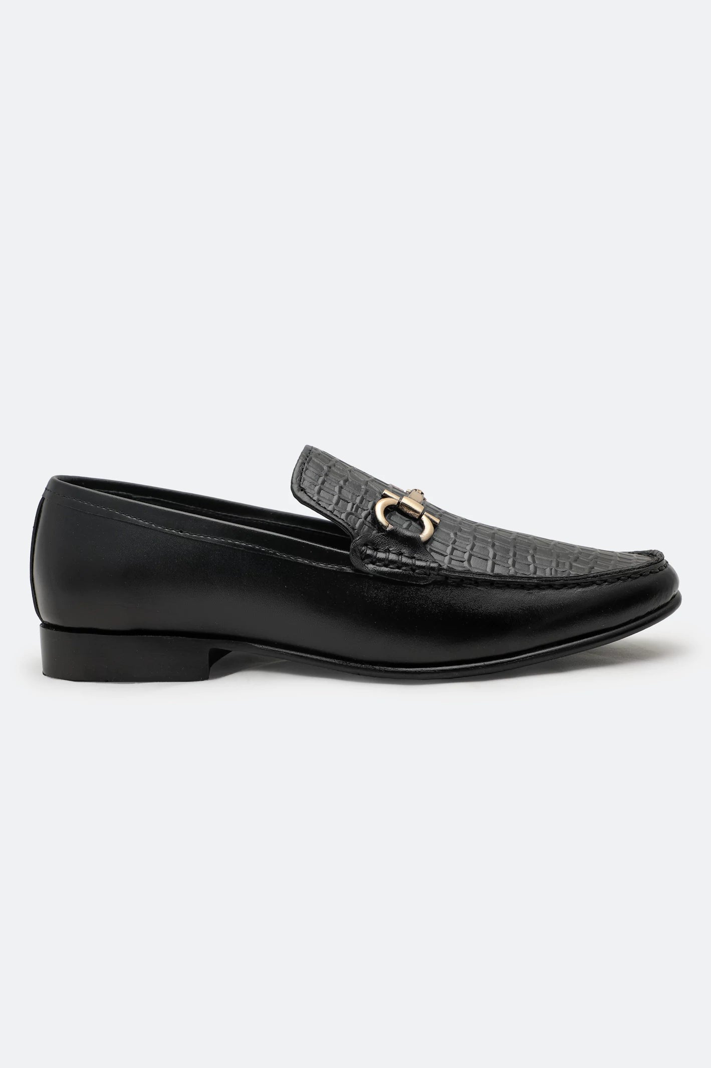 Black Formal Moccasins Shoes - Image 2