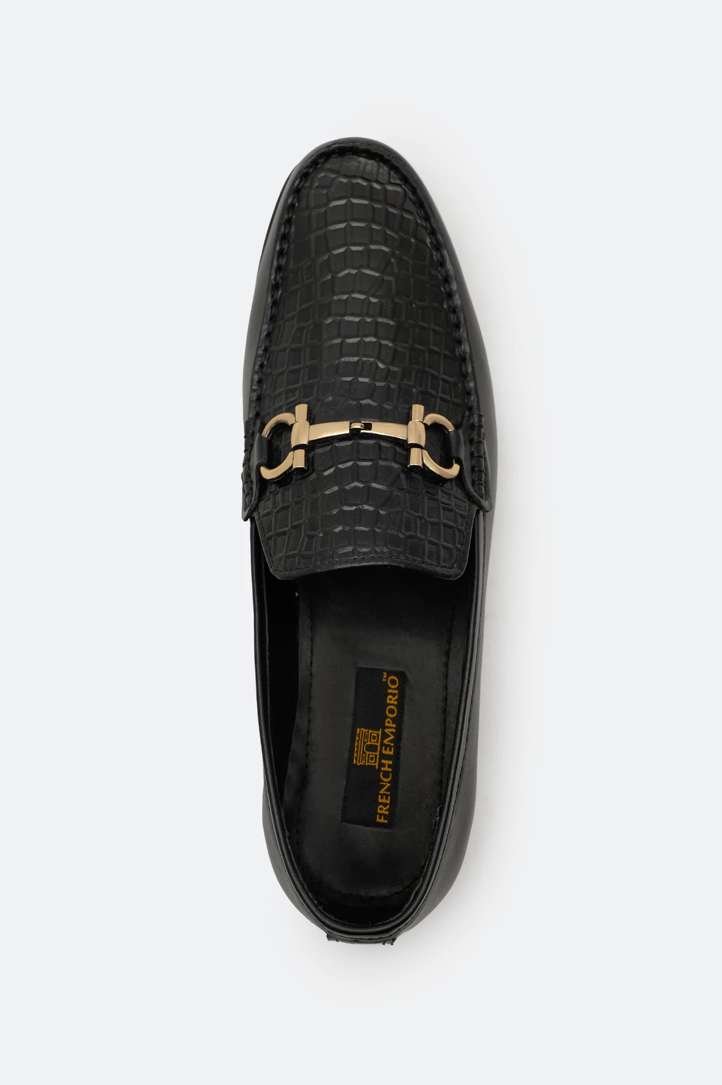 Black Formal Moccasins Shoes - Image 3