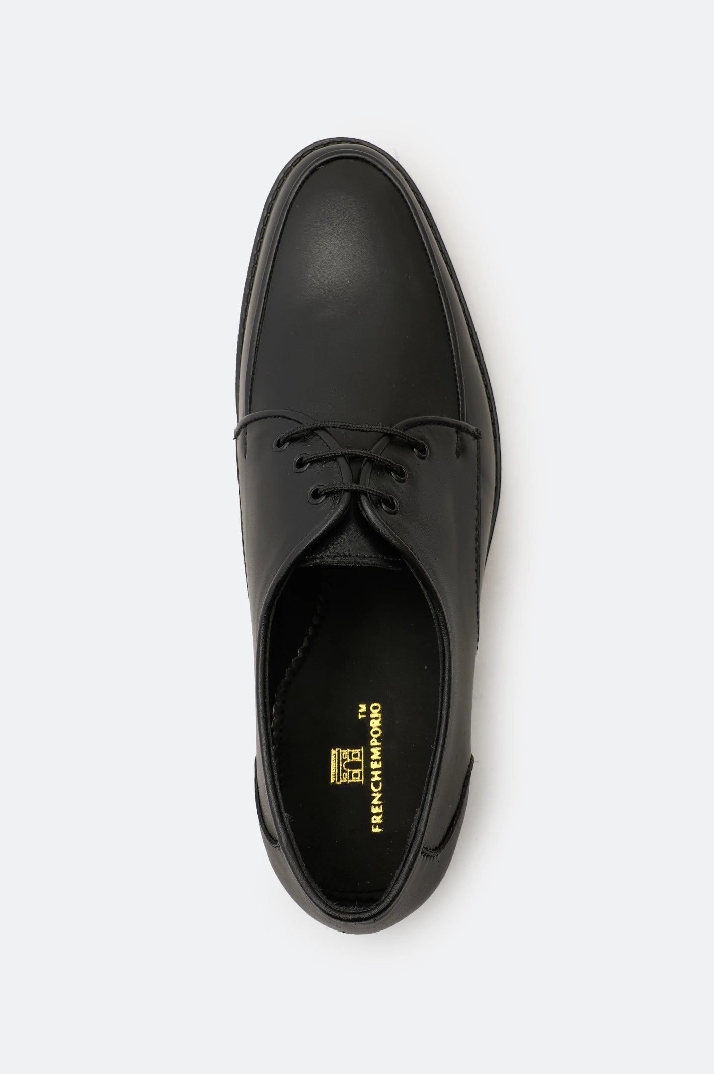 Black Derby Formal Shoes - Image 3