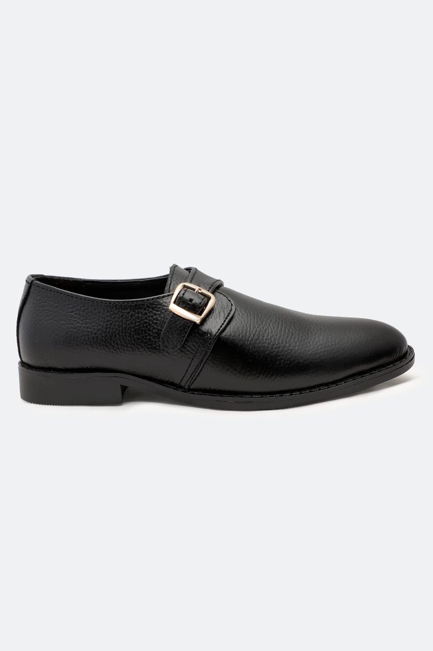 Black Formal Monk Shoes - Image 2