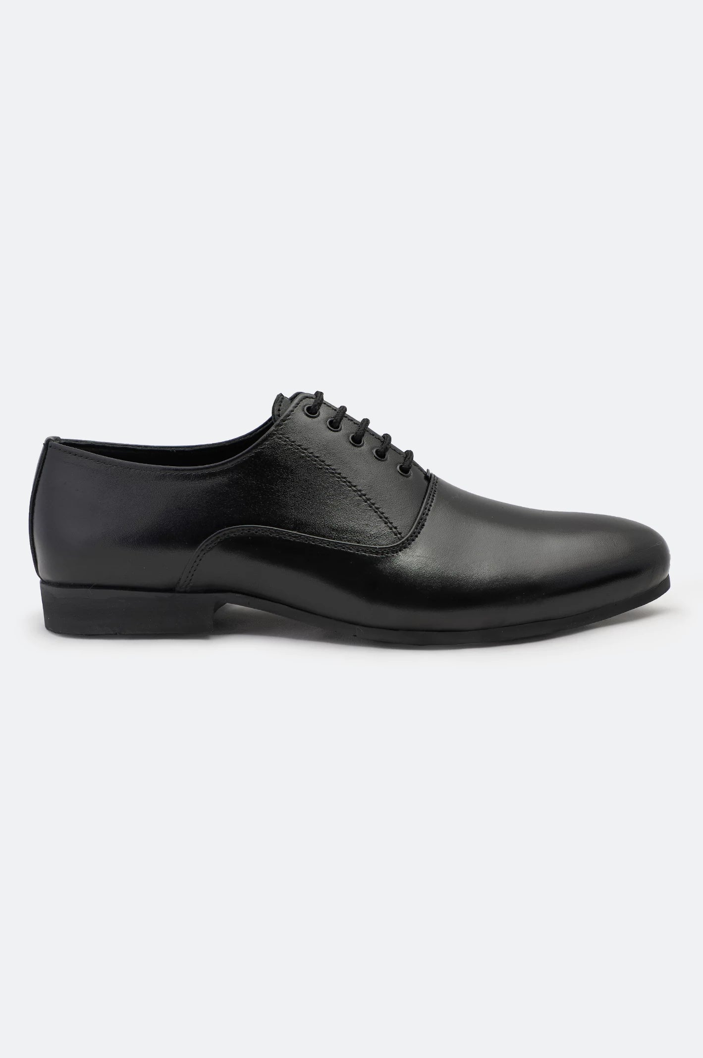 Black Oxford Lace Up Formal Shoes - Image 2
