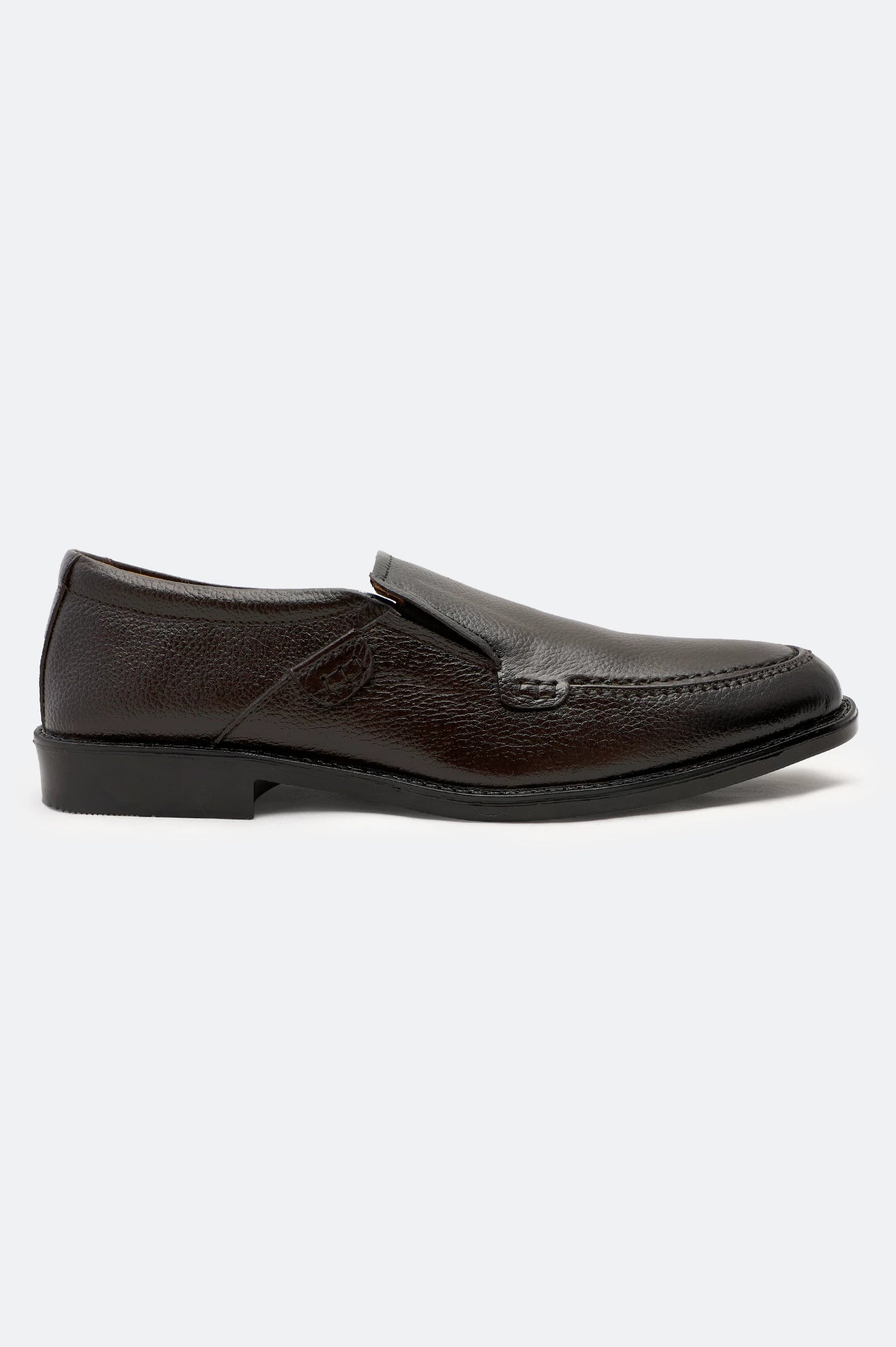 Brown Formal Moccasins Shoes - Image 2