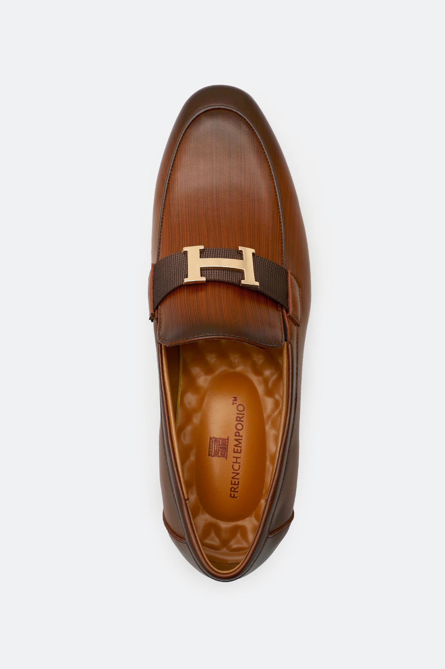 Coffee Men Formal Moccassins - Image 4