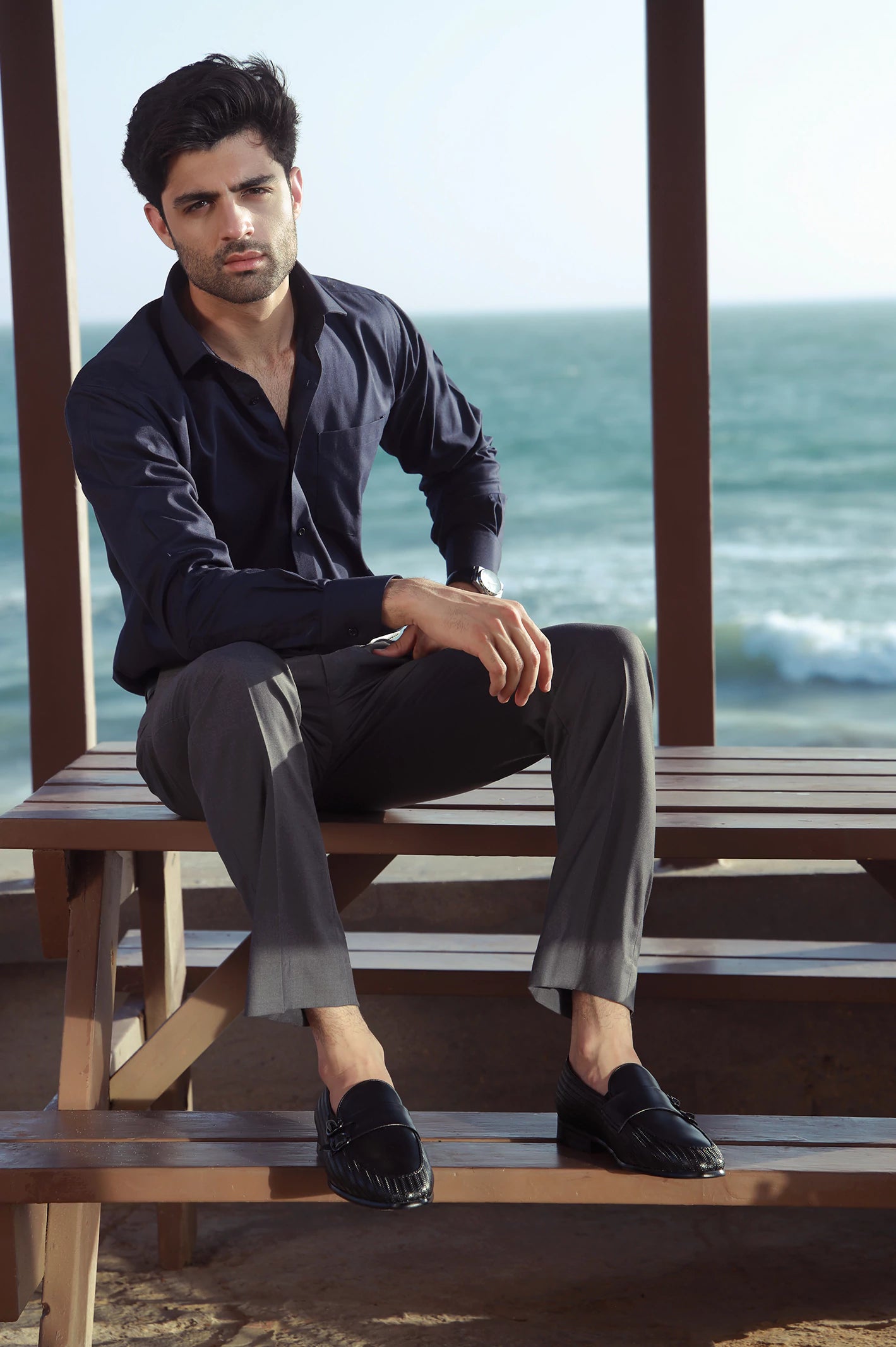 Black Men Formal Moccassins - Image 2