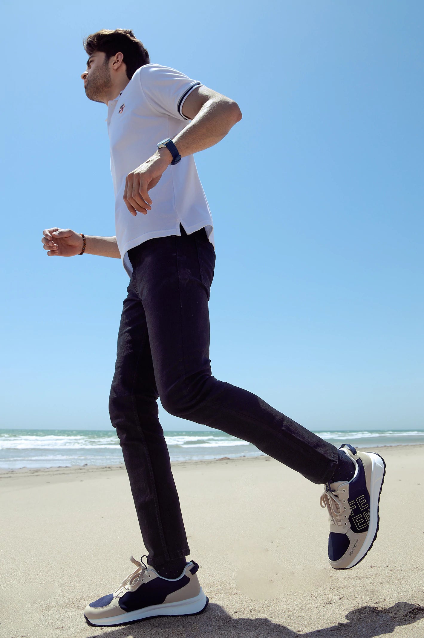 Beige Men Casual Sneaker - Image 2