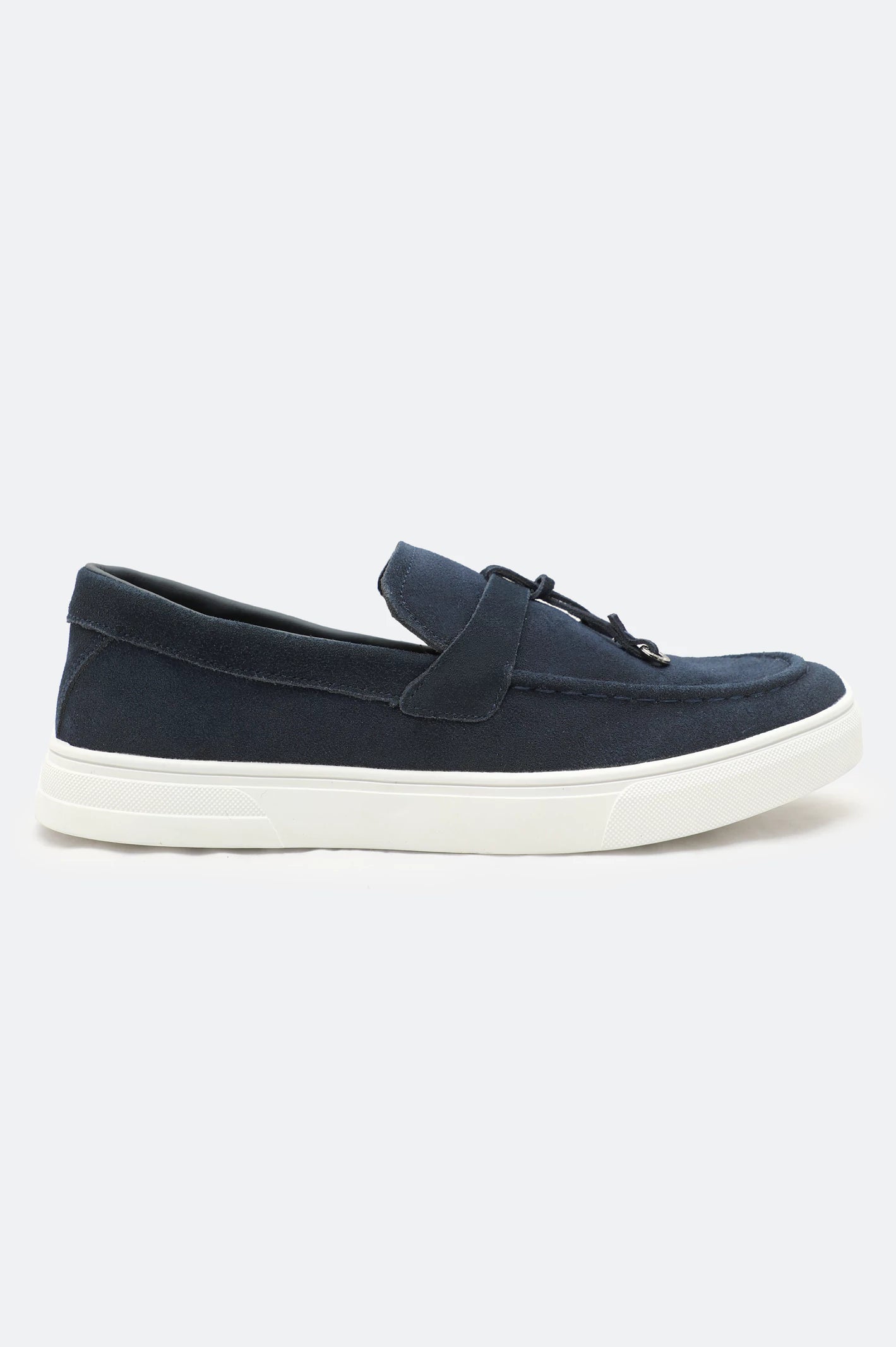 Suede Leather Tassel Loafers - Image 6