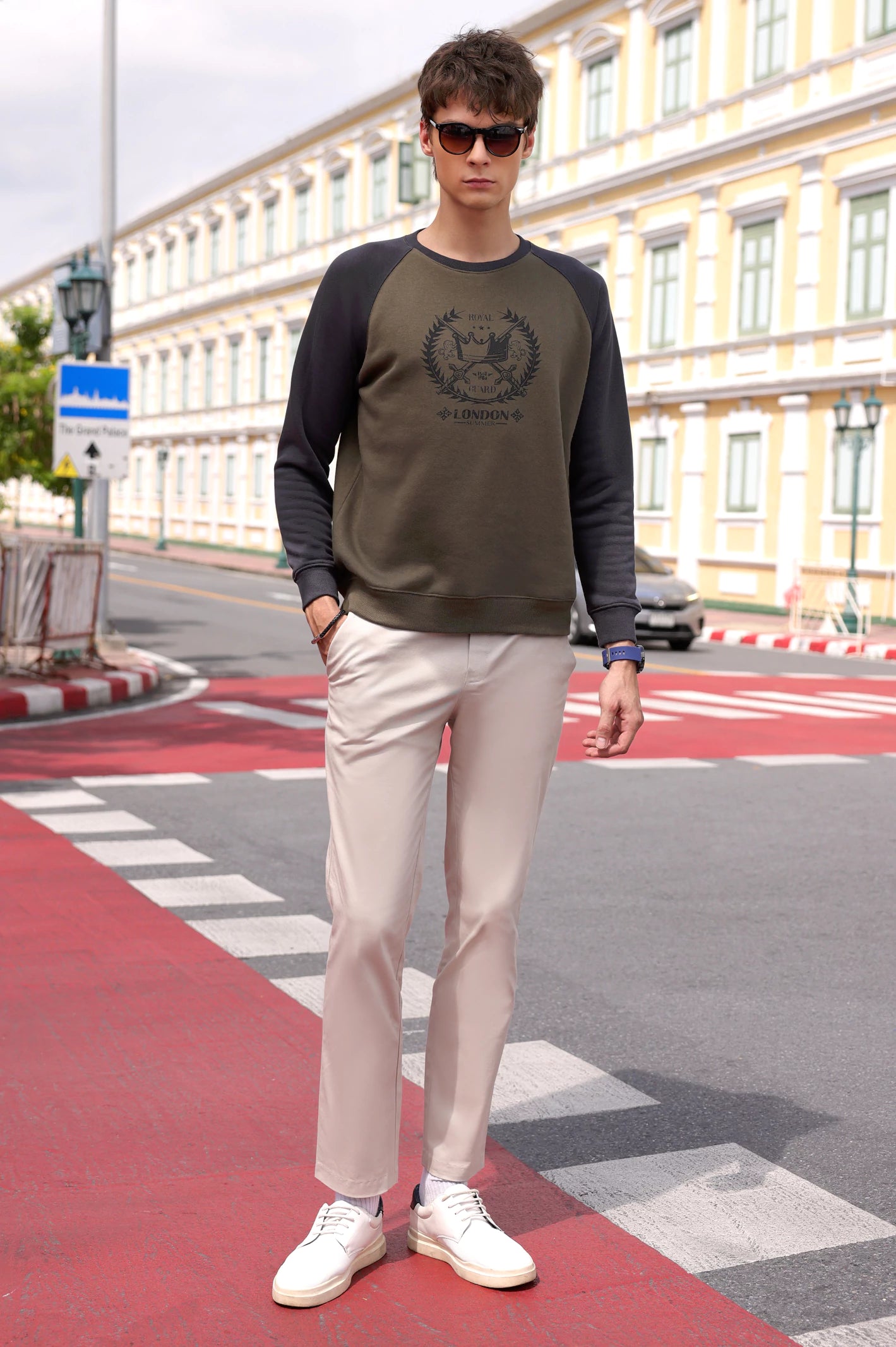 Olive Sweatshirt - Image 2