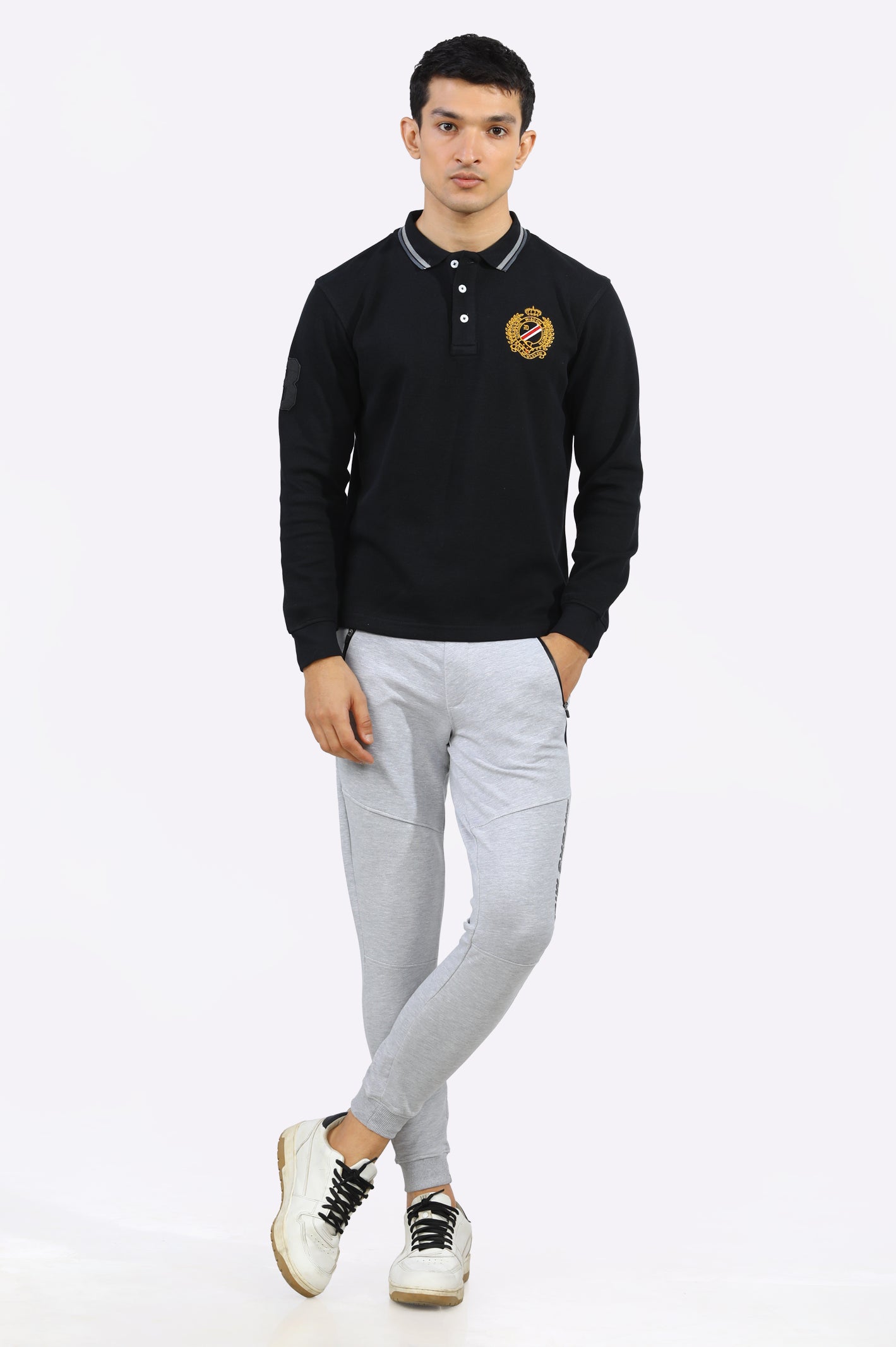 Polo Neck Sweatshirt - Image 2