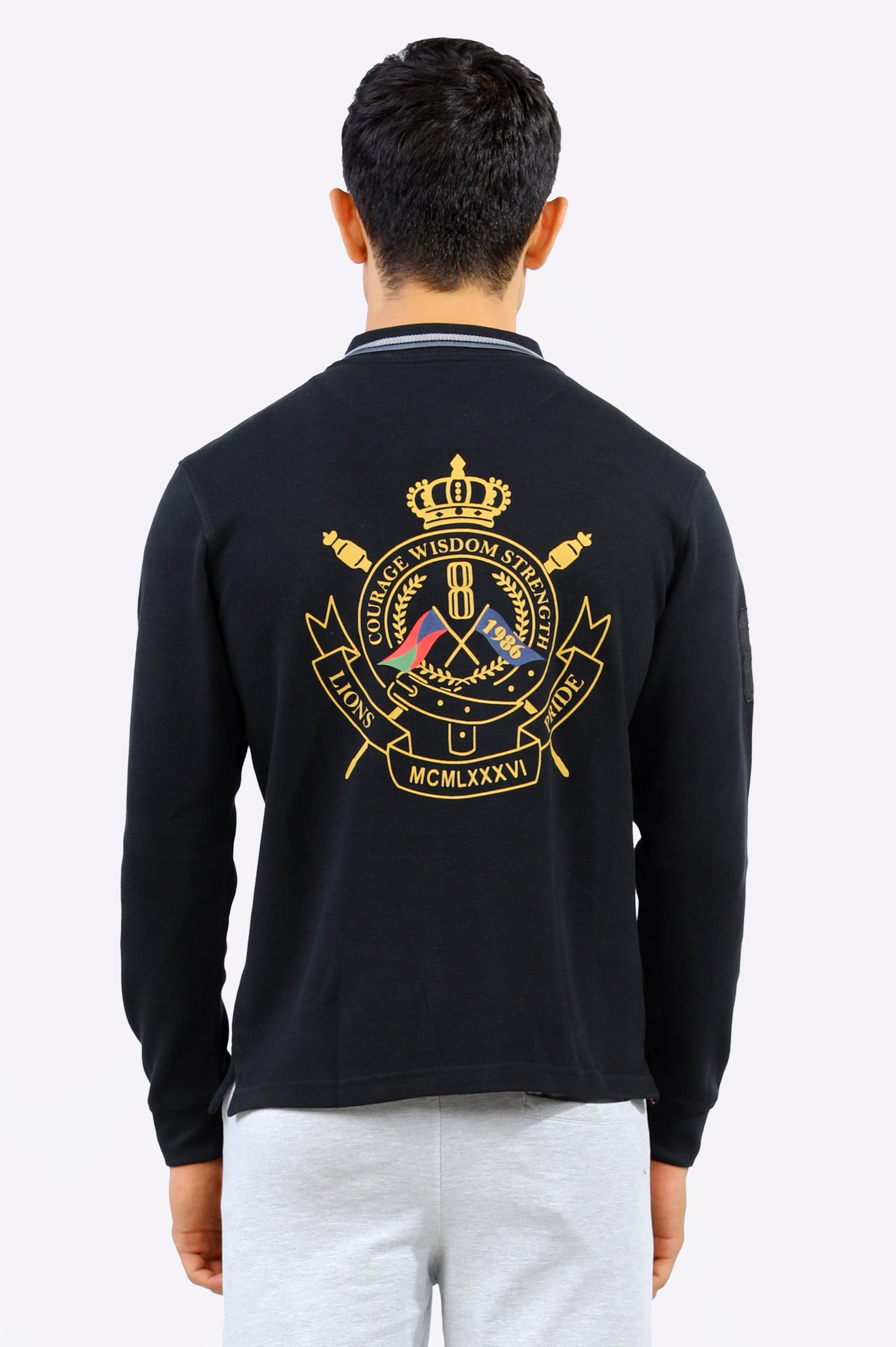 Polo Neck Sweatshirt - Image 4