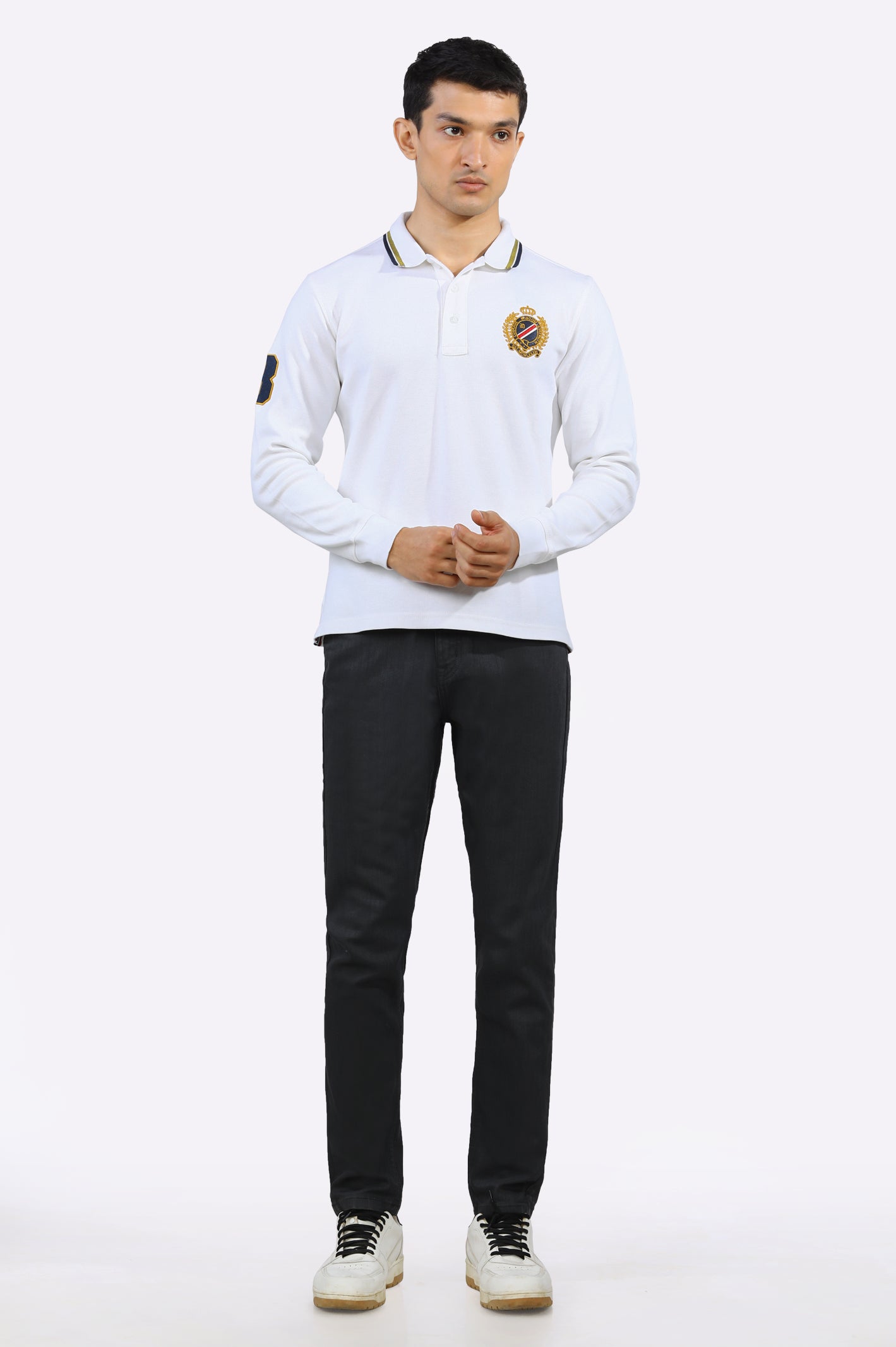 Polo Neck Sweatshirt - Image 2
