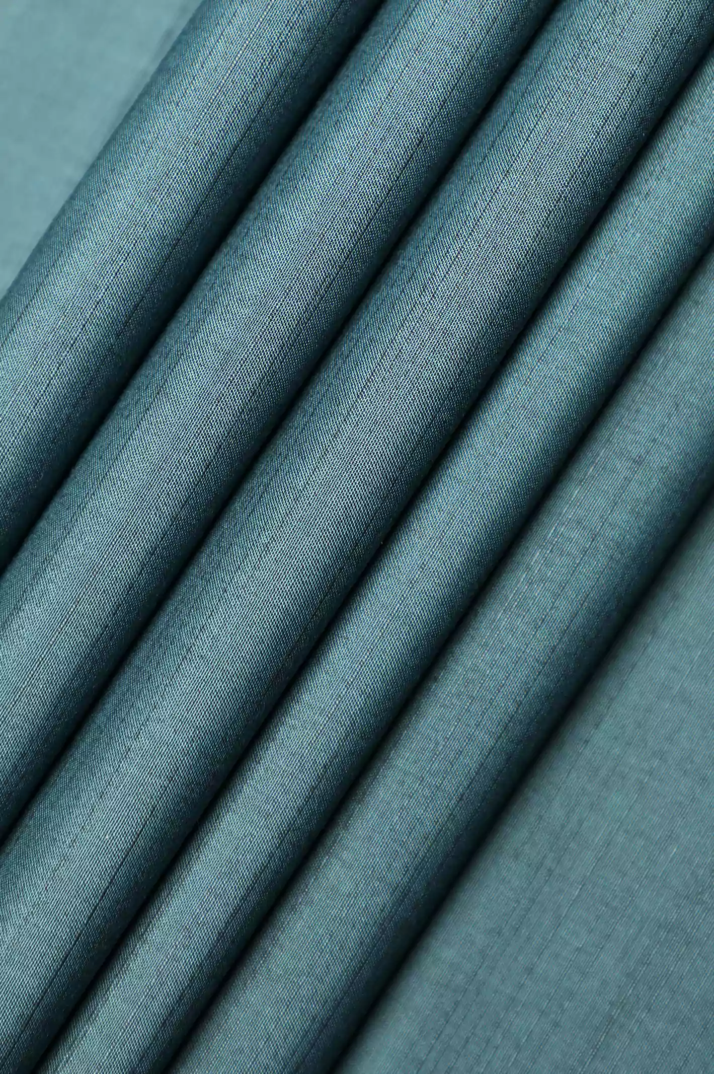 Blue Wash & Wear Fabric