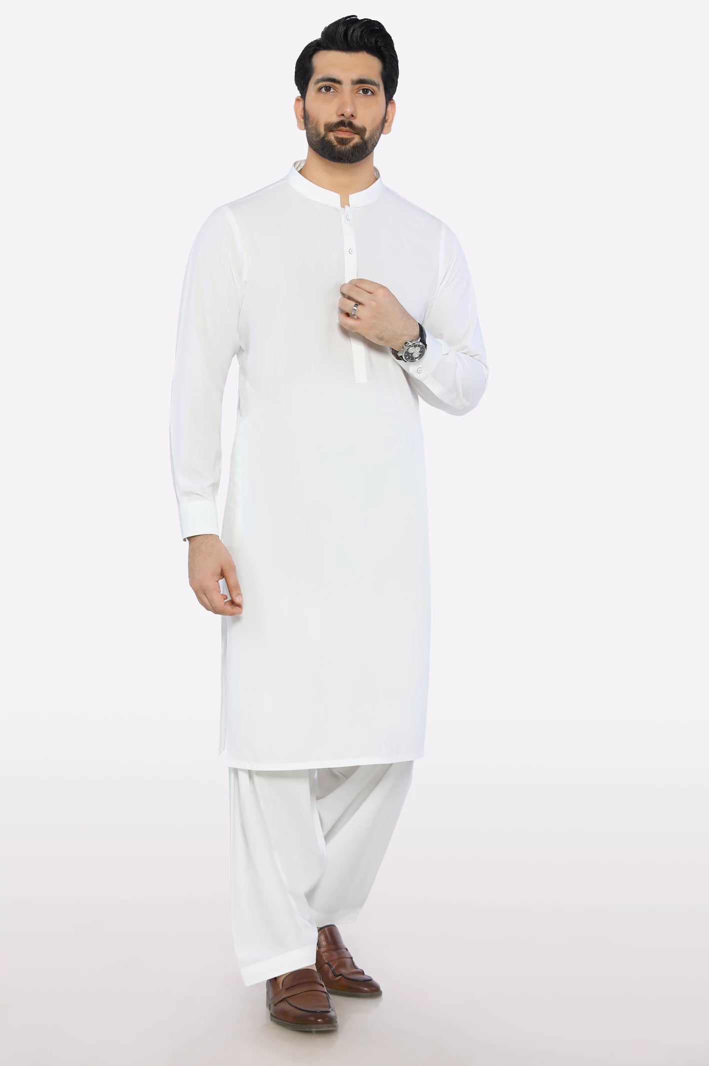 Off White Cotton Fabric