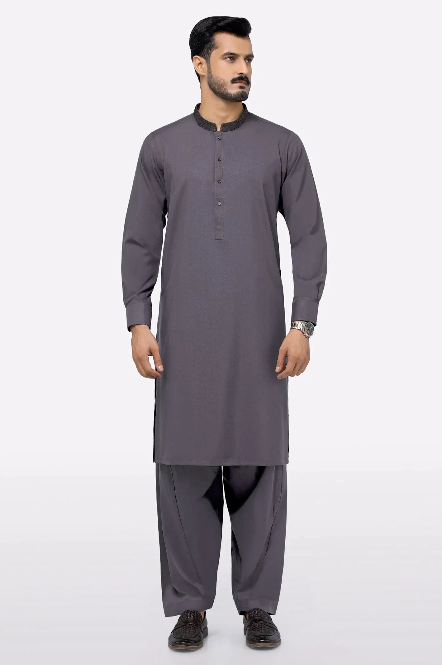 Purple Wash & Wear Fabric
