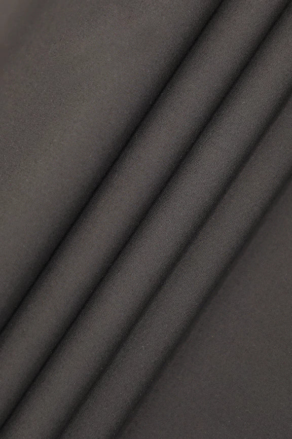 Coffee Brown Wash & Wear Fabric