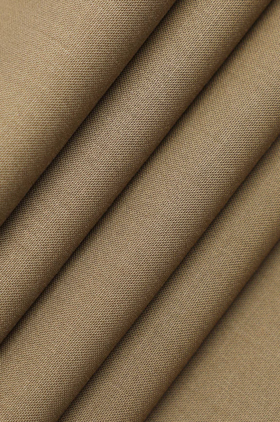 Medium Brown Wash & Wear Fabric