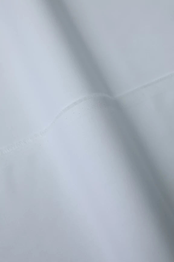 White Wash & Wear Fabric